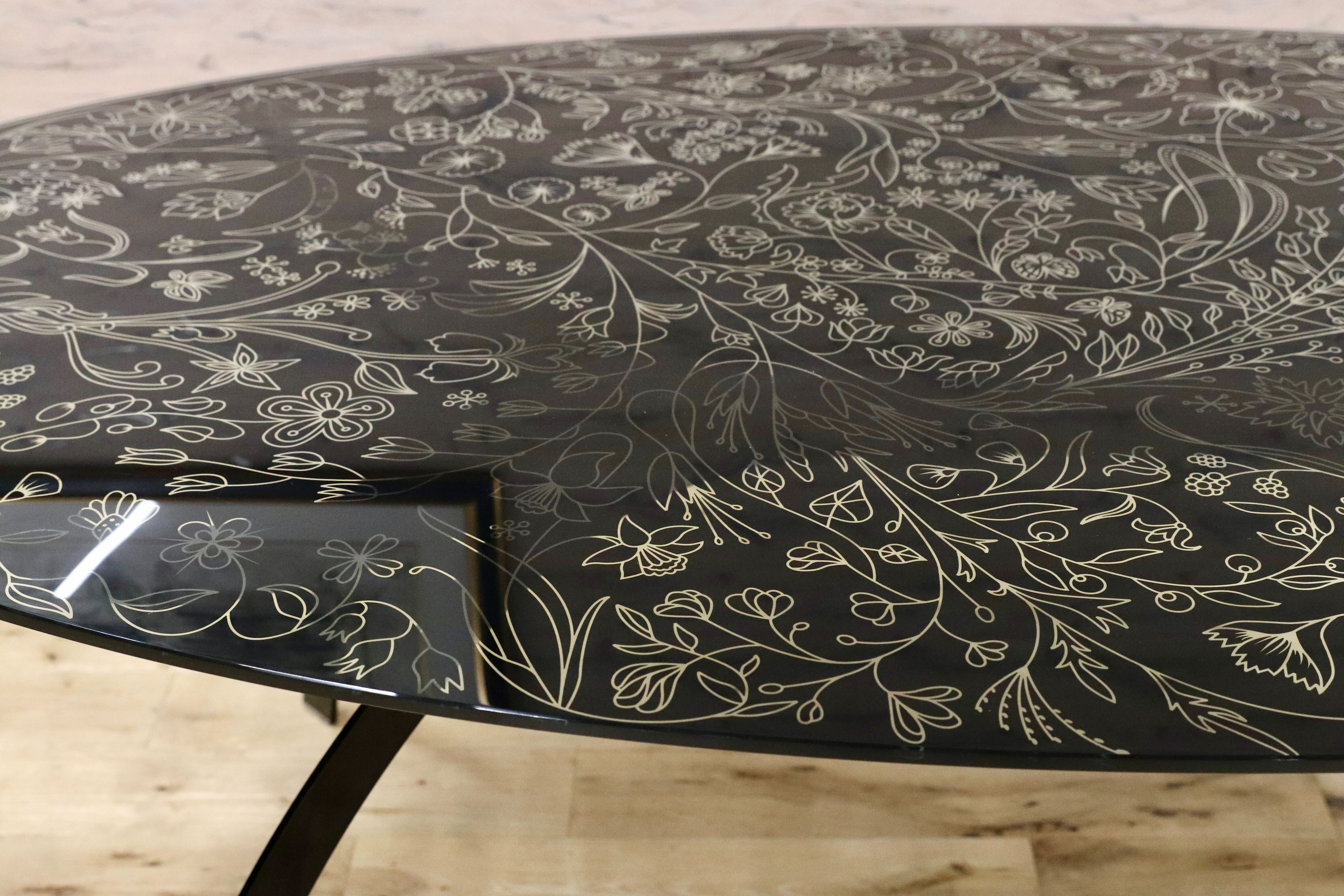 GMHK518○Moroso / モローゾ GLASS OVALTABLE グラスオーバル Tord Boontje トード・ボーンチェ 約52万 展示品