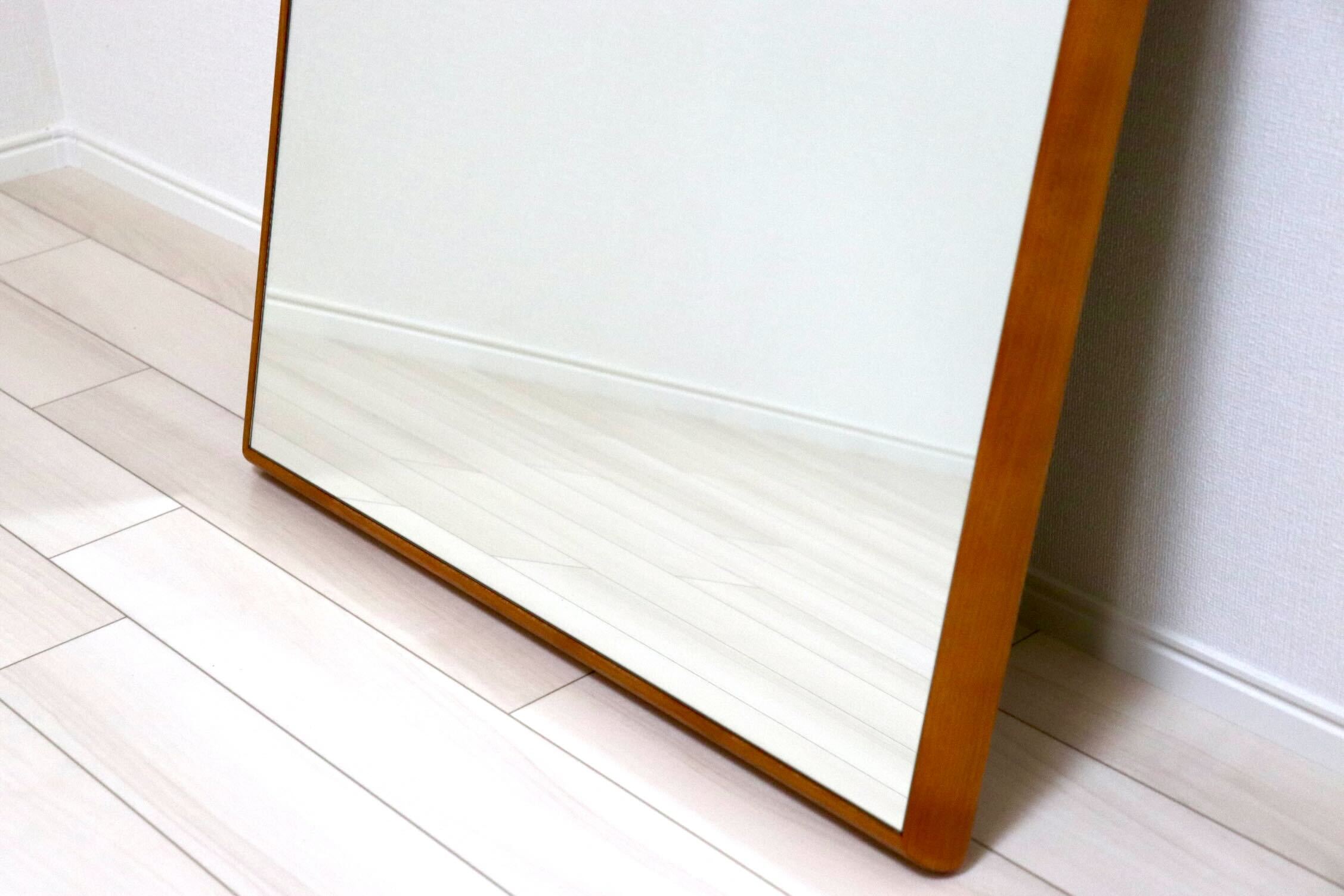 GMIH415B○SENNOKI / センノキ ステラシリーズ ウォールミラー 壁掛けミラー 全身鏡 鏡 姿見 ミラー アメリカンチェリー材 定価約3万