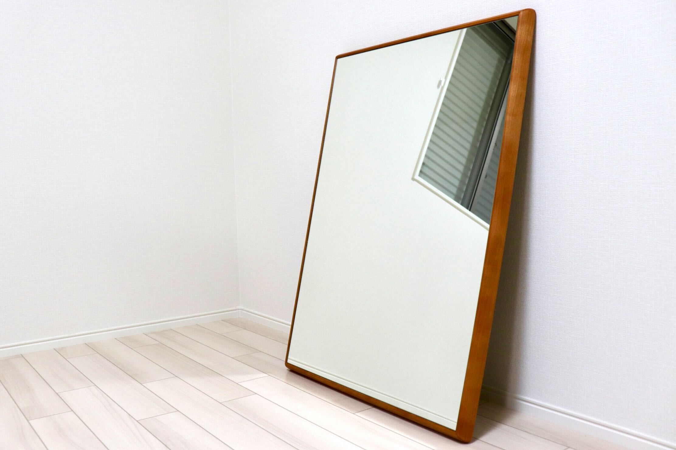 GMIH415B○SENNOKI / センノキ ステラシリーズ ウォールミラー 壁掛けミラー 全身鏡 鏡 姿見 ミラー アメリカンチェリー材 定価約3万