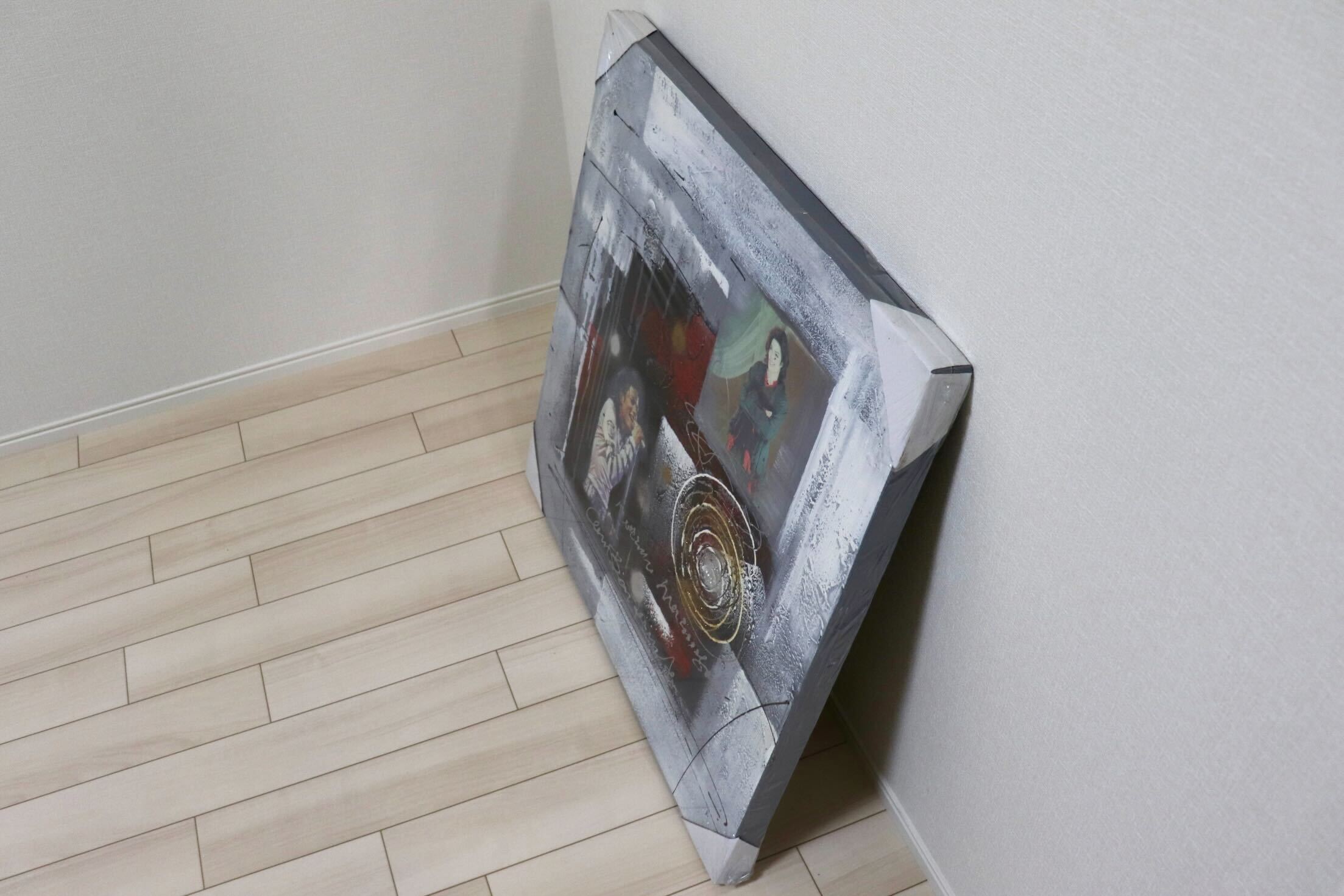 GMIK749N◯マイケル・ジャクソン アートパネル 大型 インテリアボード コラージュアート