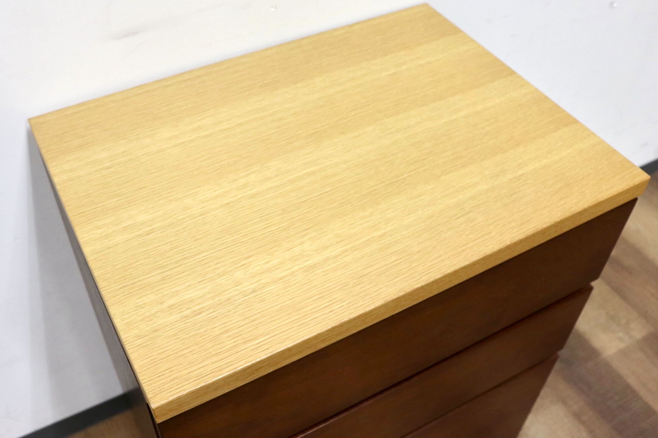 GMHK33B○加藤木工 SHIN-C 3段チェスト 整理箪笥 チェスト 収納家具 ウォールナット材 オーク材 北欧スタイル モダン IDC大塚家具