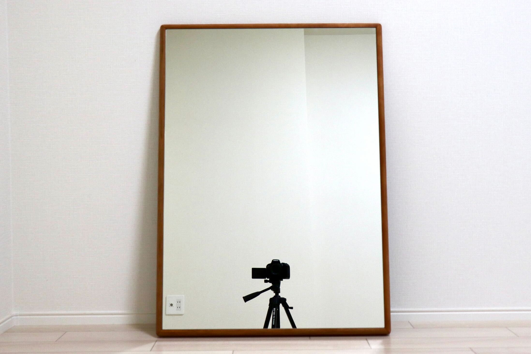 GMIH415B○SENNOKI / センノキ ステラシリーズ ウォールミラー 壁掛けミラー 全身鏡 鏡 姿見 ミラー アメリカンチェリー材 定価約3万