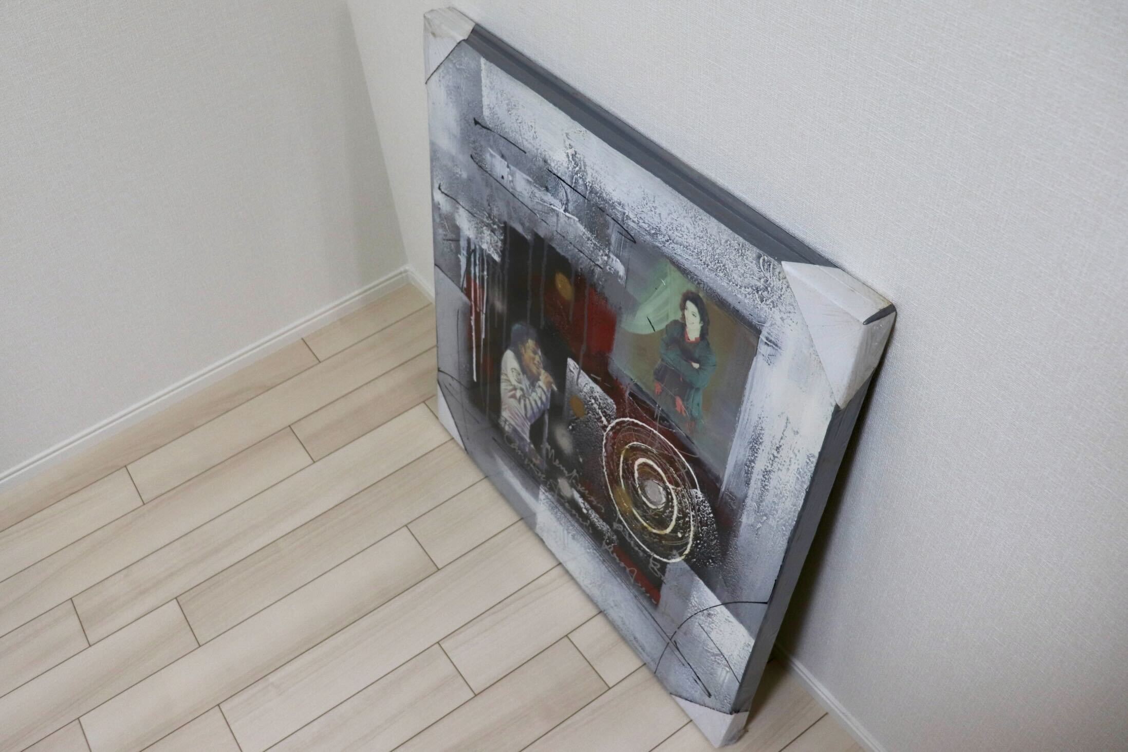 GMIK749P◯マイケル・ジャクソン アートパネル 大型 インテリアボード コラージュアート