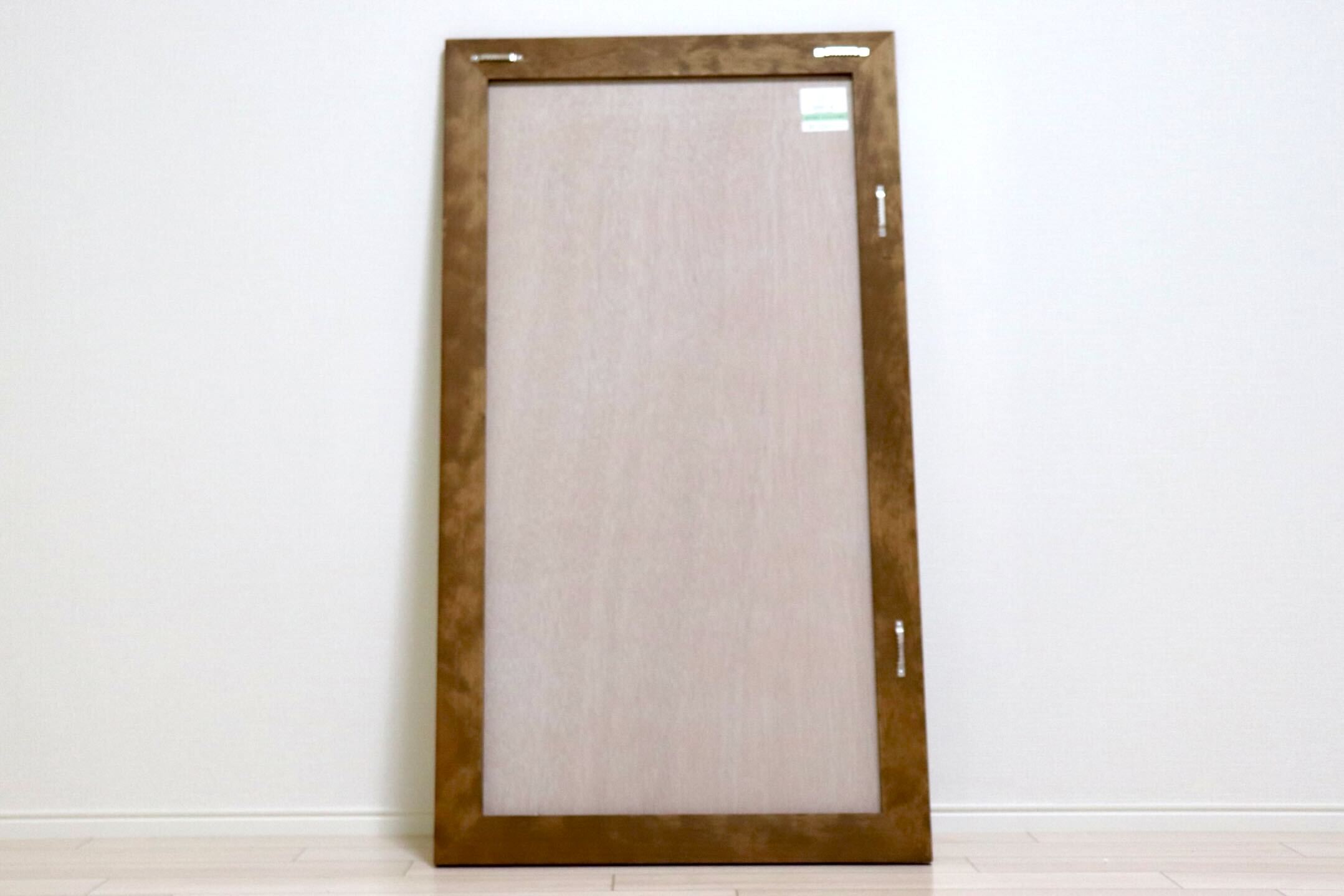 GMIH415D○SENNOKI / センノキ レオンシリーズ ウォールミラー 壁掛けミラー 全身鏡 鏡 姿見 ミラー 天然木 ブラウン 定価約1.9万