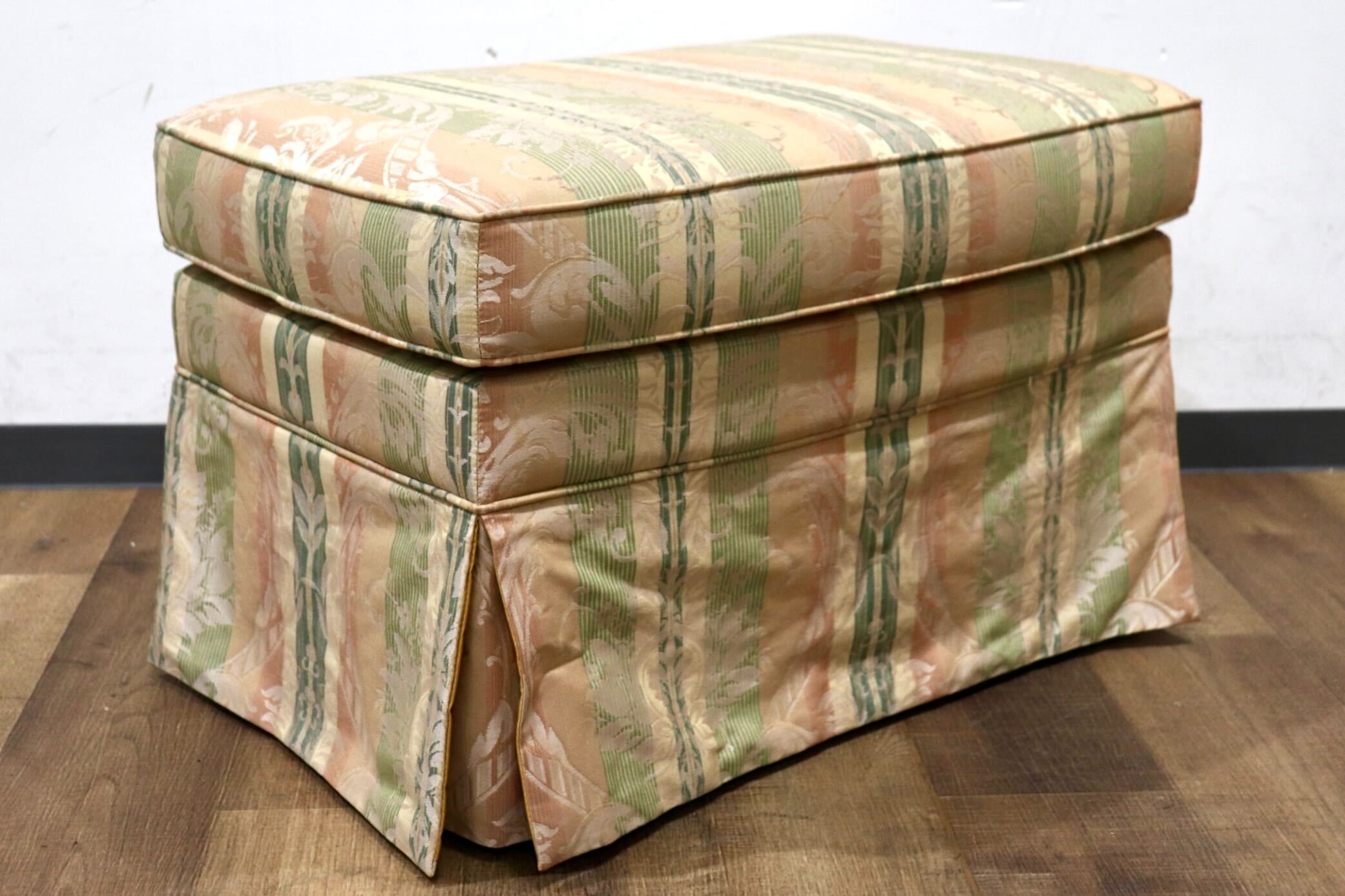 GMHN266F○domani / ドマーニ エクセルライフ カリモク最高峰 オットマン スツール エレガント ファブリック 国産家具