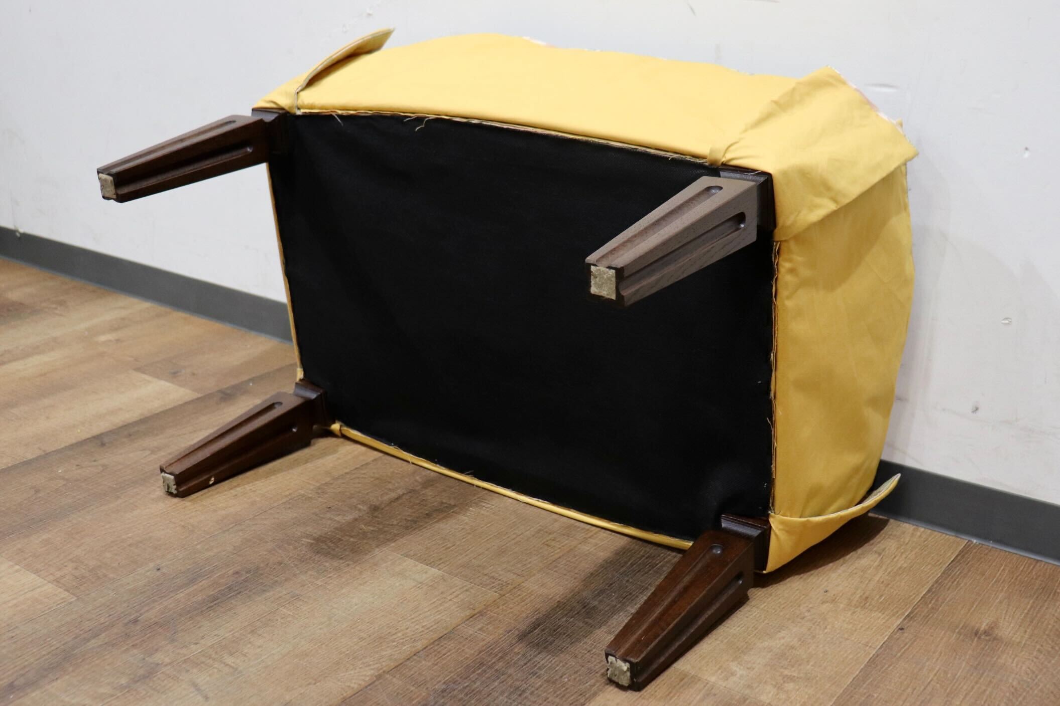 GMHN266F○domani / ドマーニ エクセルライフ カリモク最高峰 オットマン スツール エレガント ファブリック 国産家具