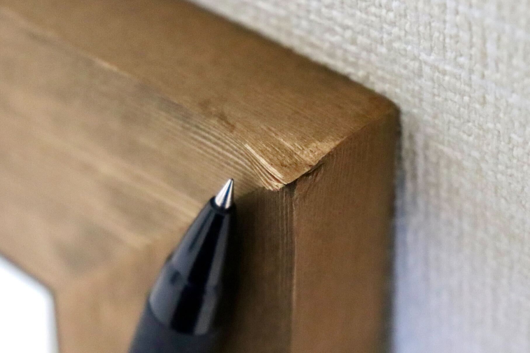 GMIH415D○SENNOKI / センノキ レオンシリーズ ウォールミラー 壁掛けミラー 全身鏡 鏡 姿見 ミラー 天然木 ブラウン 定価約1.9万