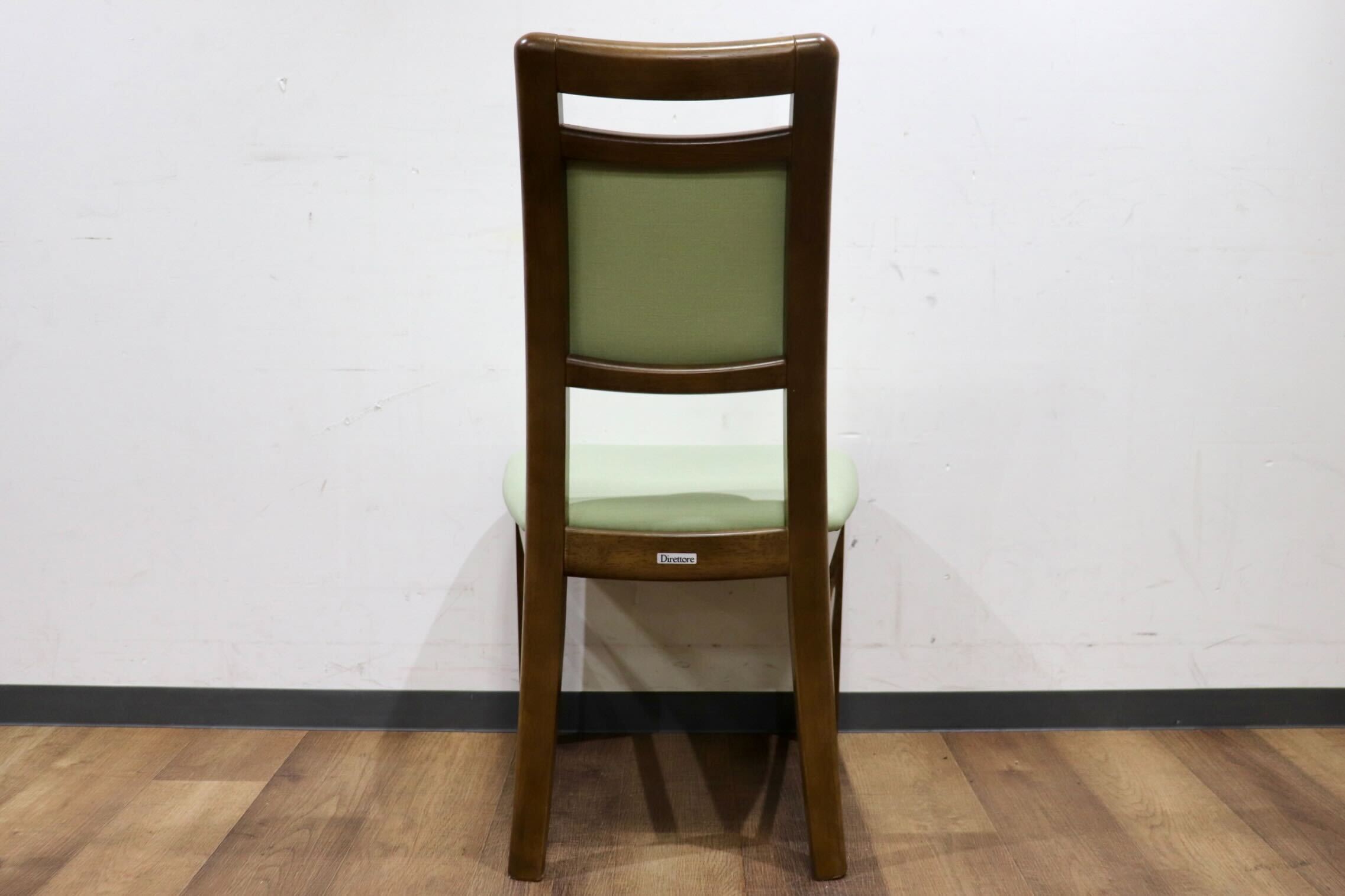 GMHH339A○karimoku / カリモク Direttore ディレトーレ ダイニングチェア 食卓椅子 イス 合皮 若葉色 モダン カントリー 国産家具