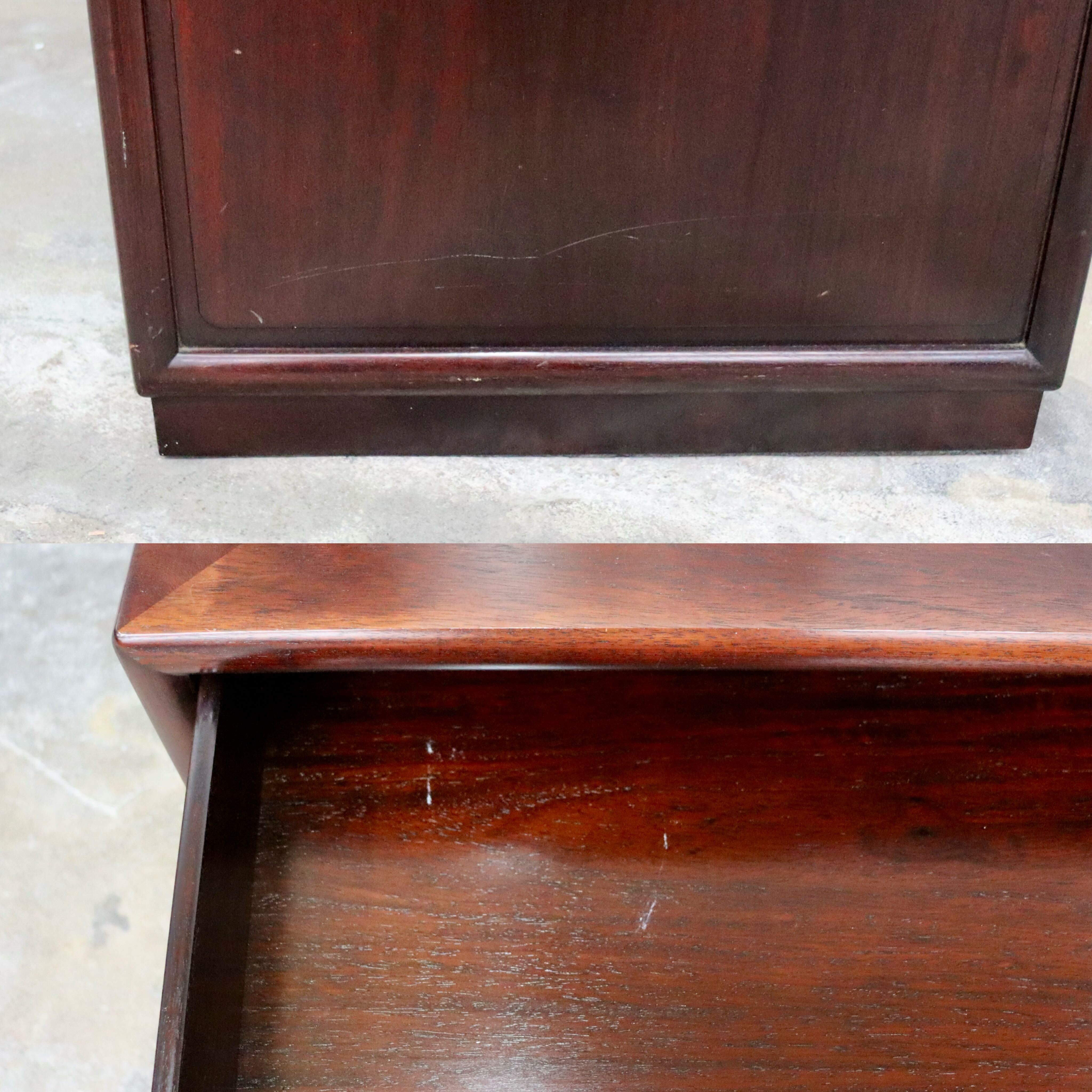 GMIH461○唐木家具 花梨 昭和レトロ 文机 ローテーブル 木製 書斎机 座机 和家具 和室 昭和 書斎 デスク アンティーク