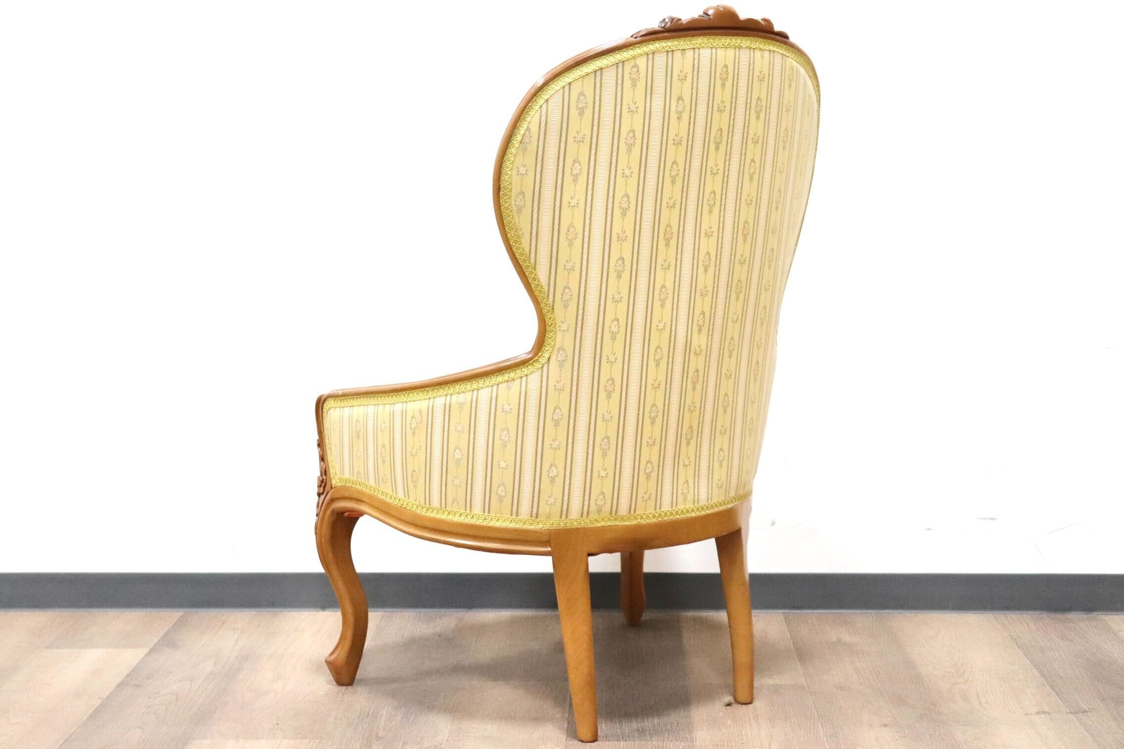 GMHH29A○イタリア ダイニングチェア 子供椅子 撮影用チェア ドールチェア ミニチェア ロココ調 猫脚 彫刻 ヨーロピアン クラシック 展示品