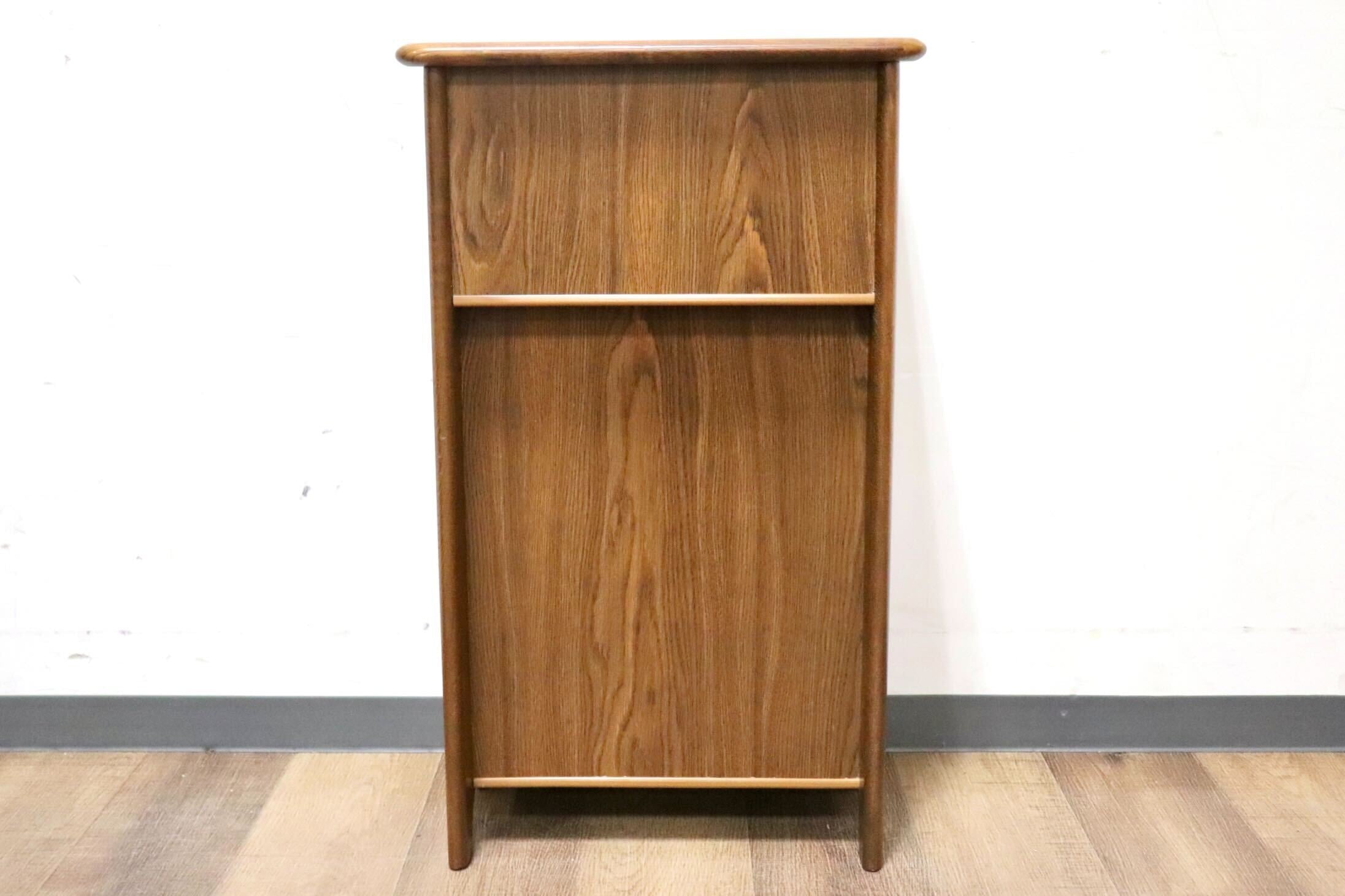 GMHN435A○karimoku / カリモク コロニアル 電話台 FAX台 花台 マガジンラック ラタン レトロ 国産家具