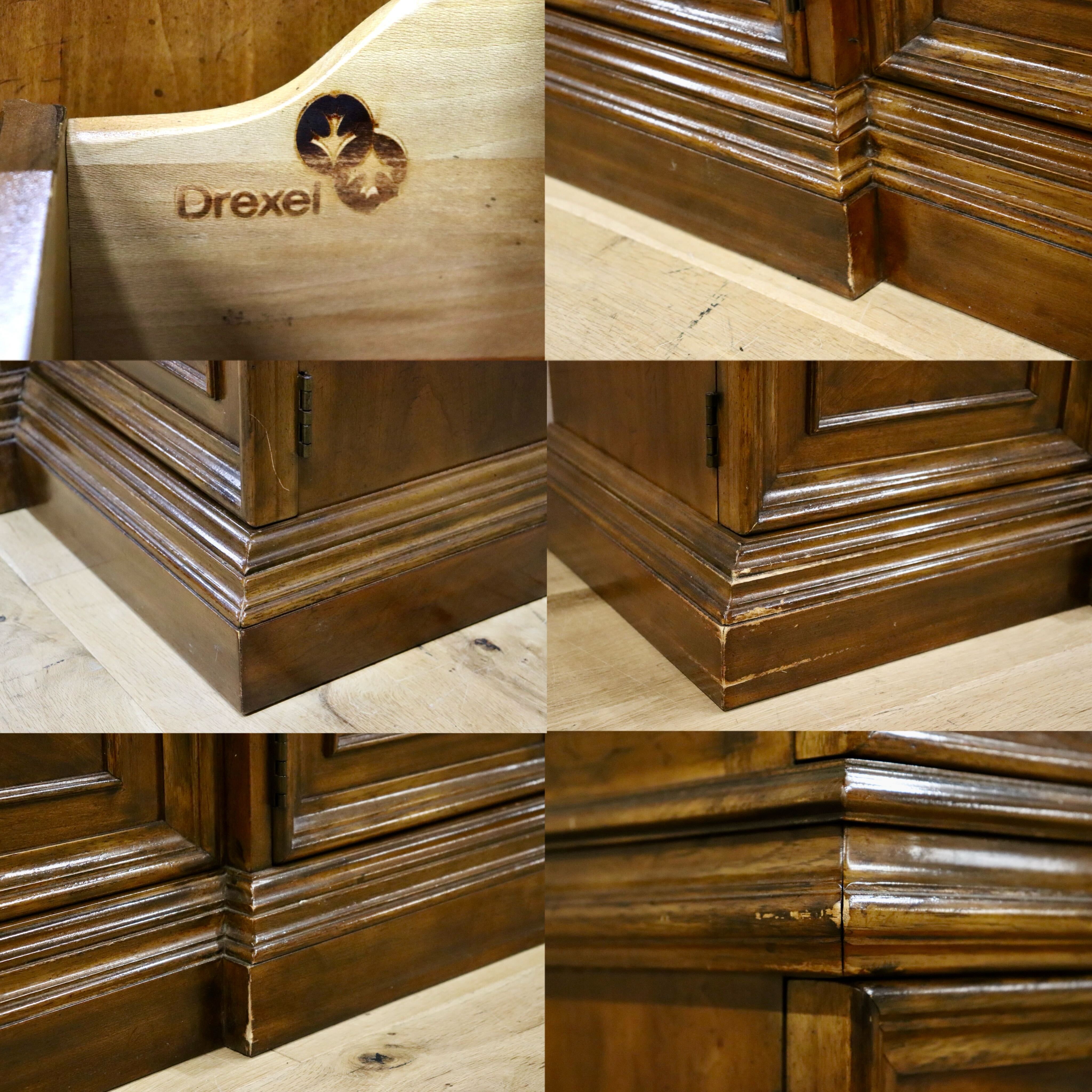 GMHK154○DREXEL HERITAGE / ドレクセルヘリテイジ TRYON MANOR トライオンメナー キャビネット キュリオケース 定価約140万