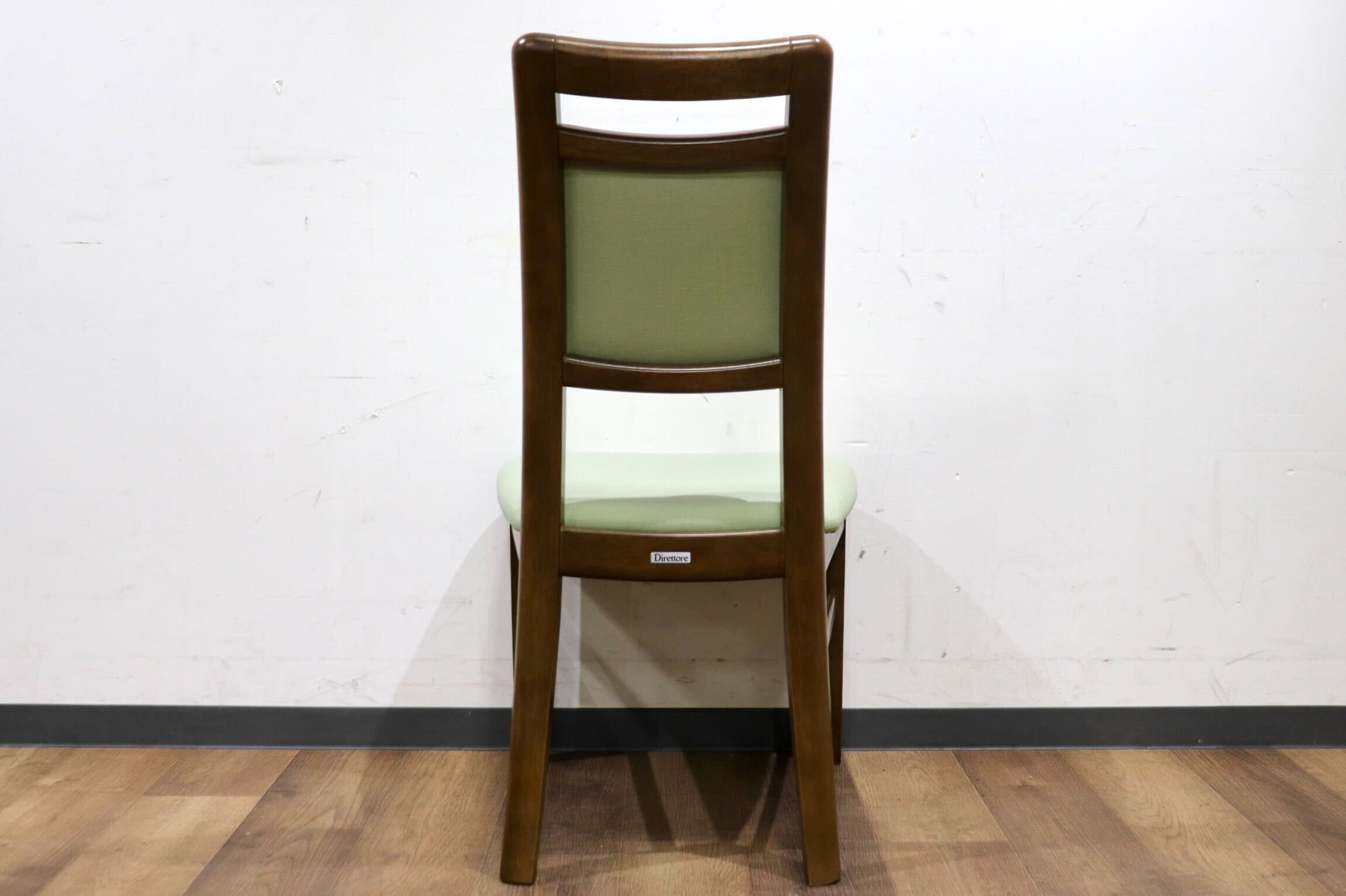 GMHH339B○karimoku / カリモク Direttore ディレトーレ ダイニングチェア 食卓椅子 イス 合皮 若葉色 モダン カントリー 国産家具