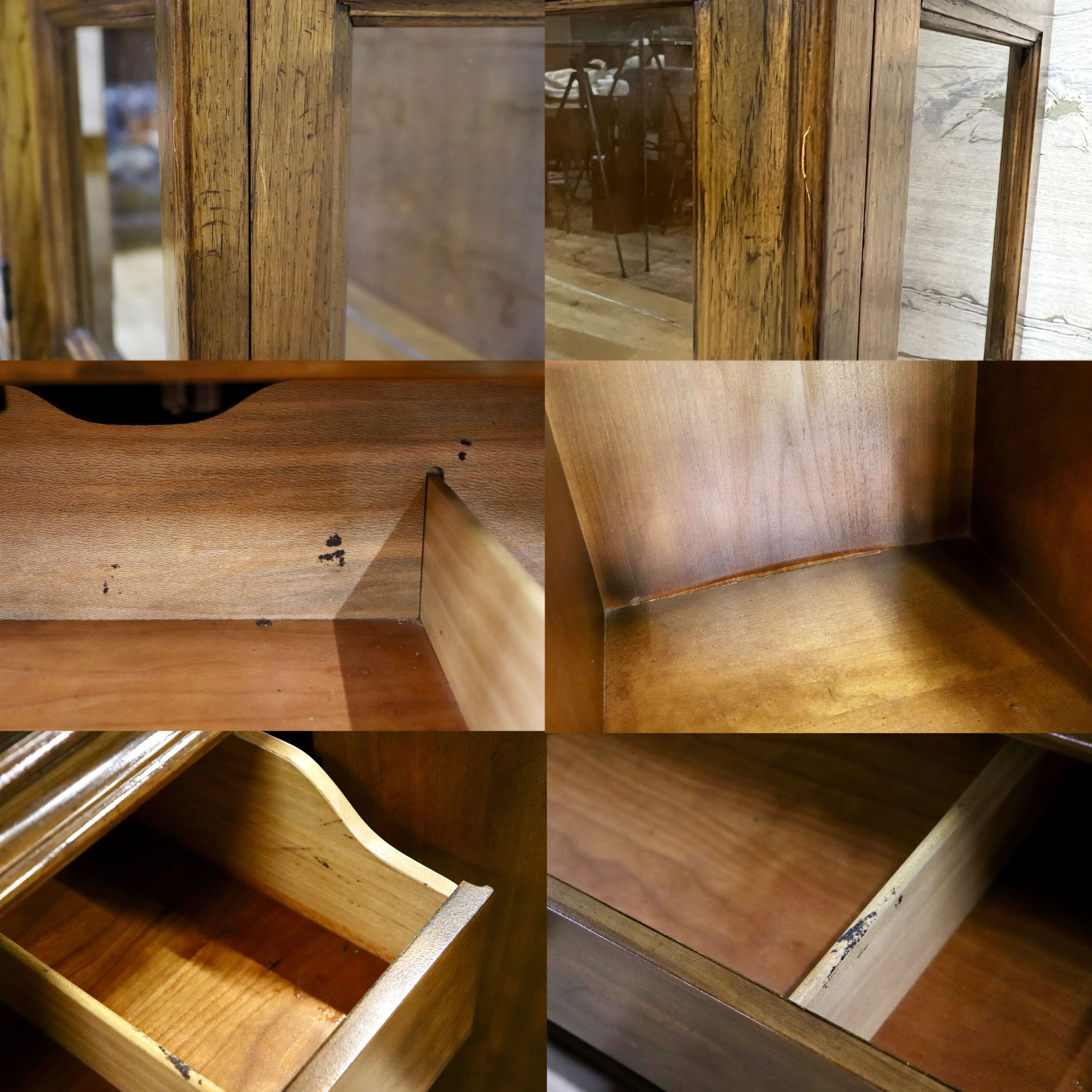 GMHK154○DREXEL HERITAGE / ドレクセルヘリテイジ TRYON MANOR トライオンメナー キャビネット キュリオケース 定価約140万