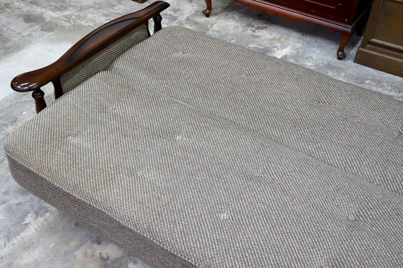 GMIK735○karimoku / カリモク コロニアル YC6053 ソファベッド 3人掛けソファ トリプルソファ ファブリック 国産家具 定価約20.6万