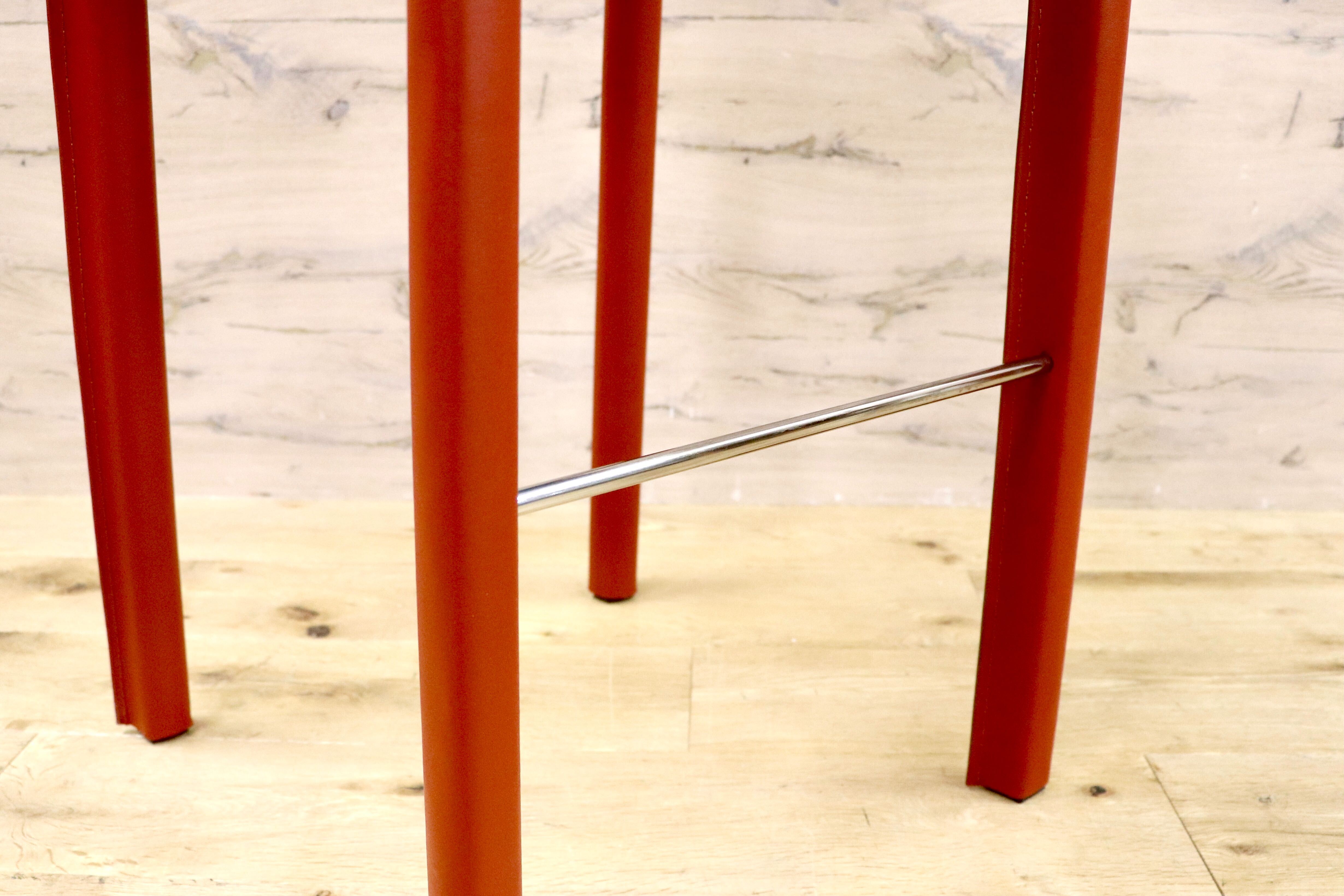 GMHN282B○アダル カウンターチェア ハイチェア バーチェア ハイスツール バースツール リサイクルレザー モダン シンプル 展示品