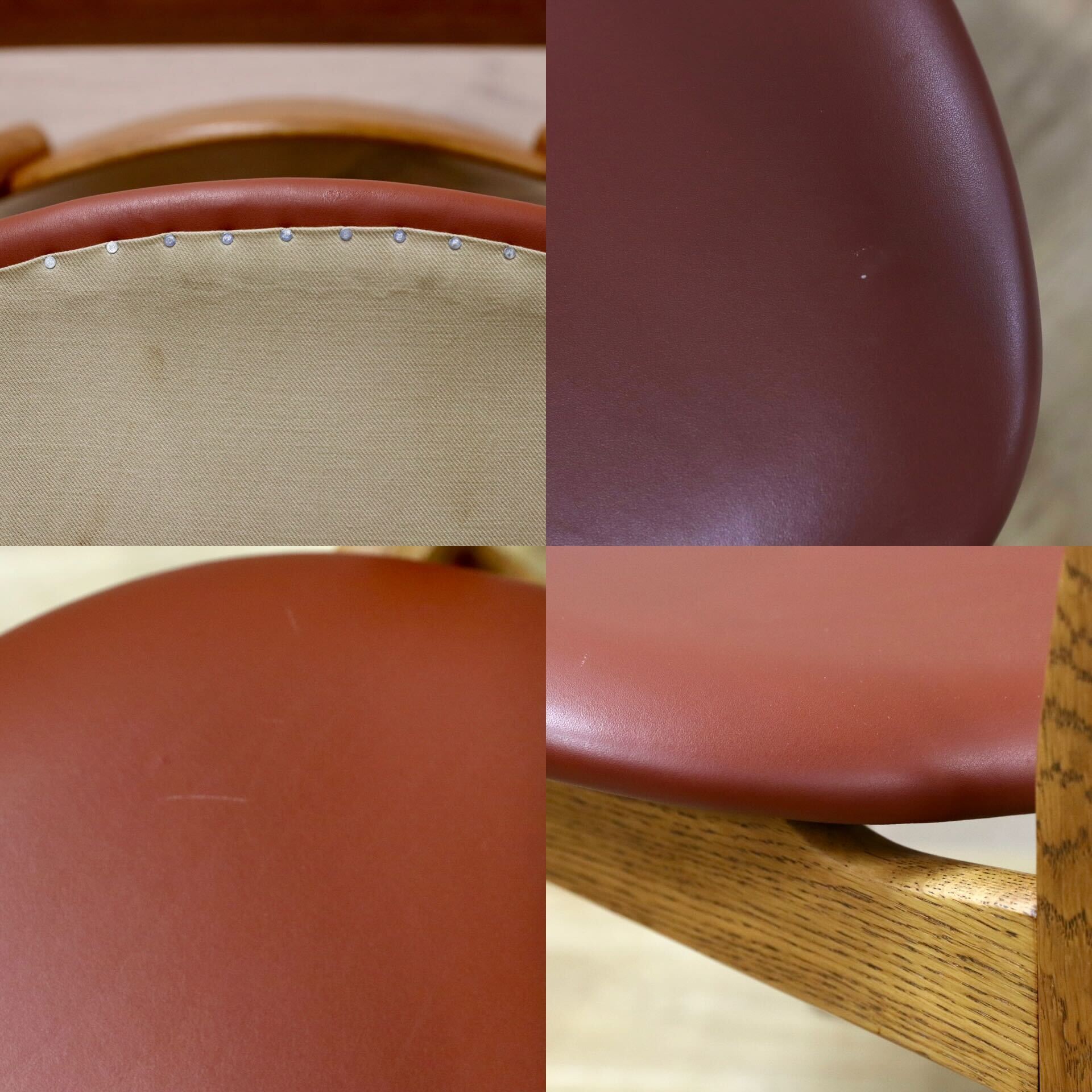 GMHO31A○Kitani / キタニ CH30 ハンス・J・ウェグナー ダイニングチェア 椅子 北欧モダン 名作 オーク材 レザー Hans J. Wegner