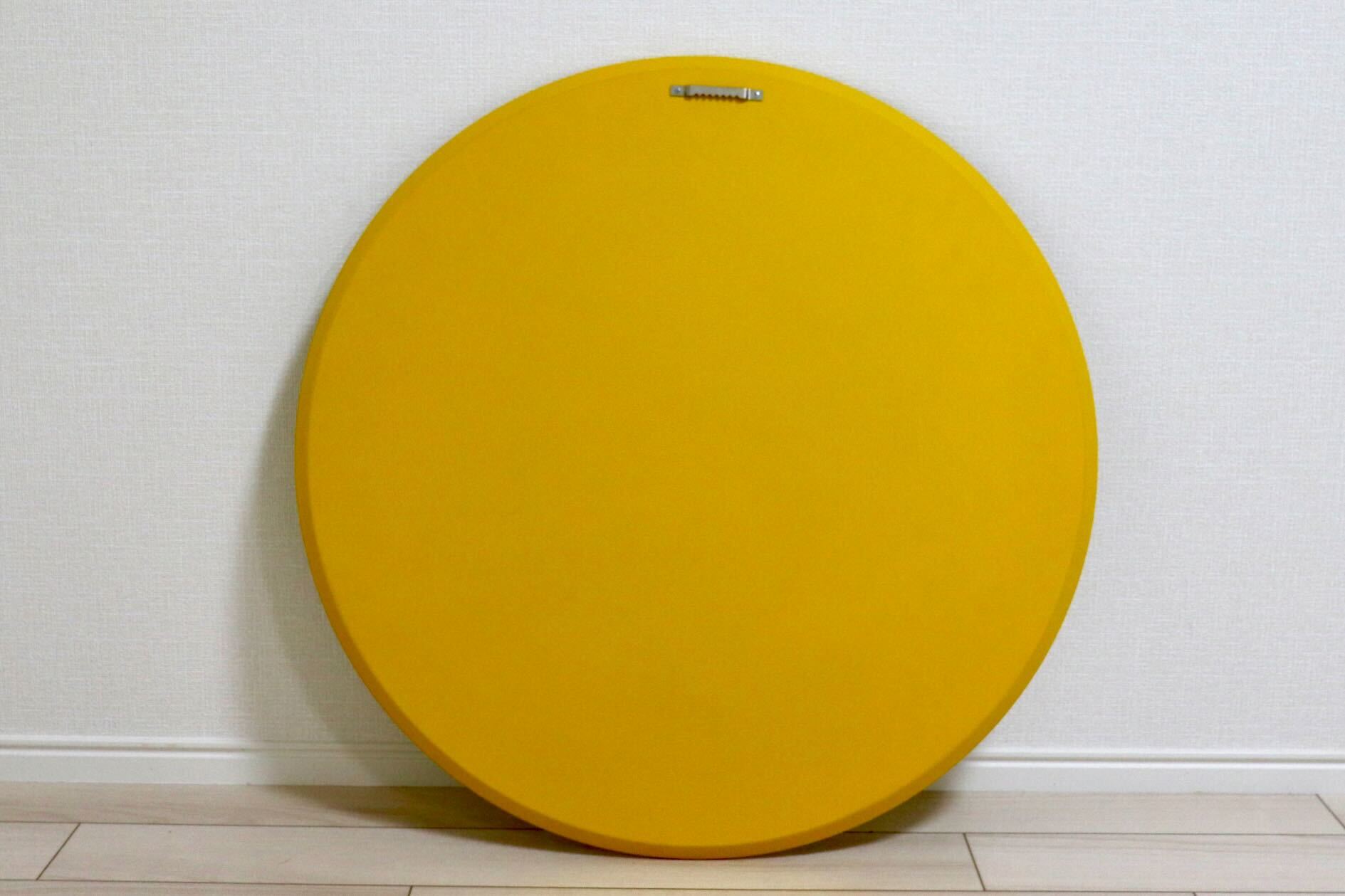 GMIH415G○SENNOKI / センノキ ロンダシリーズ ウォールミラー 壁掛けミラー 丸型 イエロー 鏡 姿見 ミラー