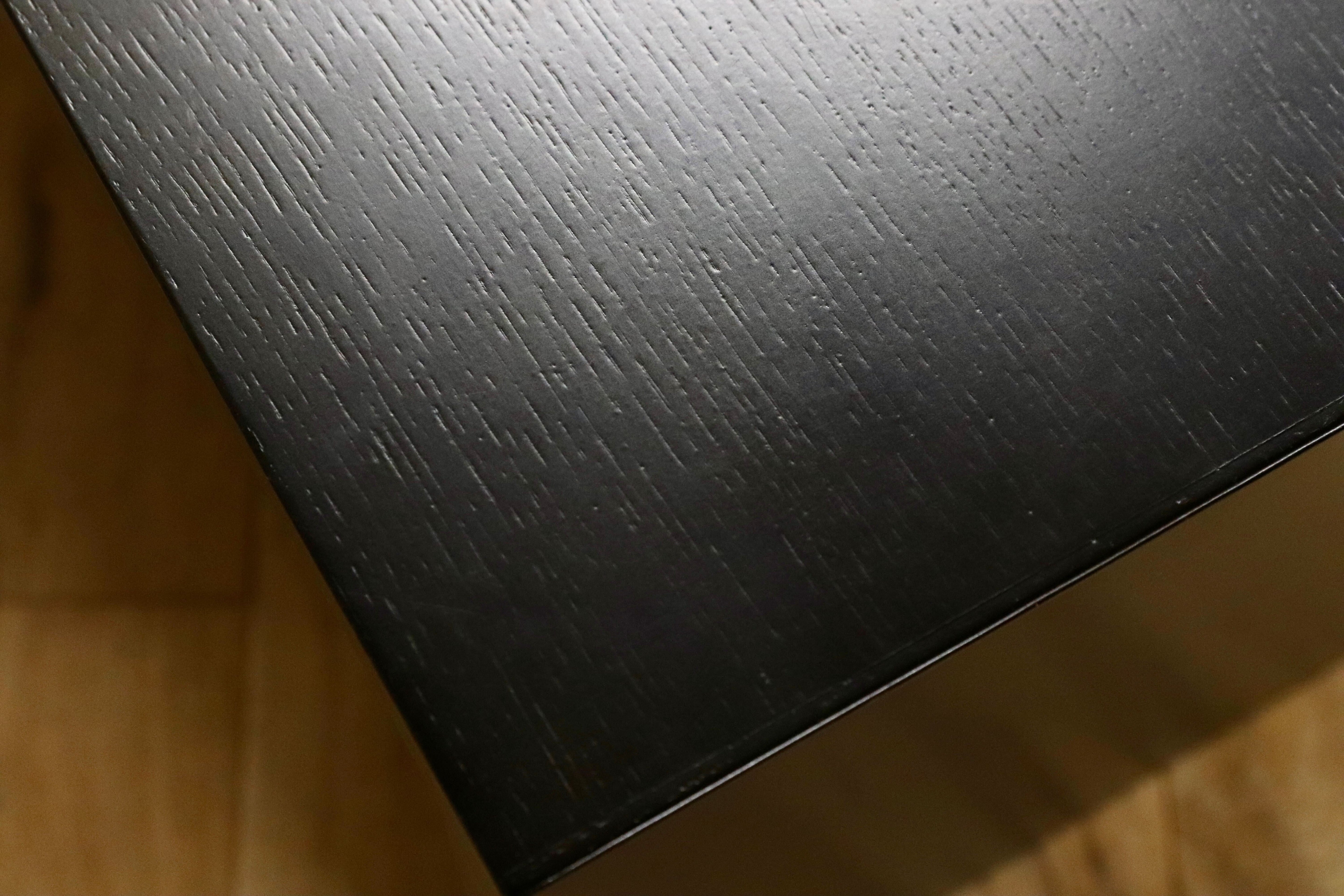 GMHS239○秋田木工 IDC大塚家具 センターテーブル リビングテーブル ローテーブル ブラック コーヒーテーブル 机