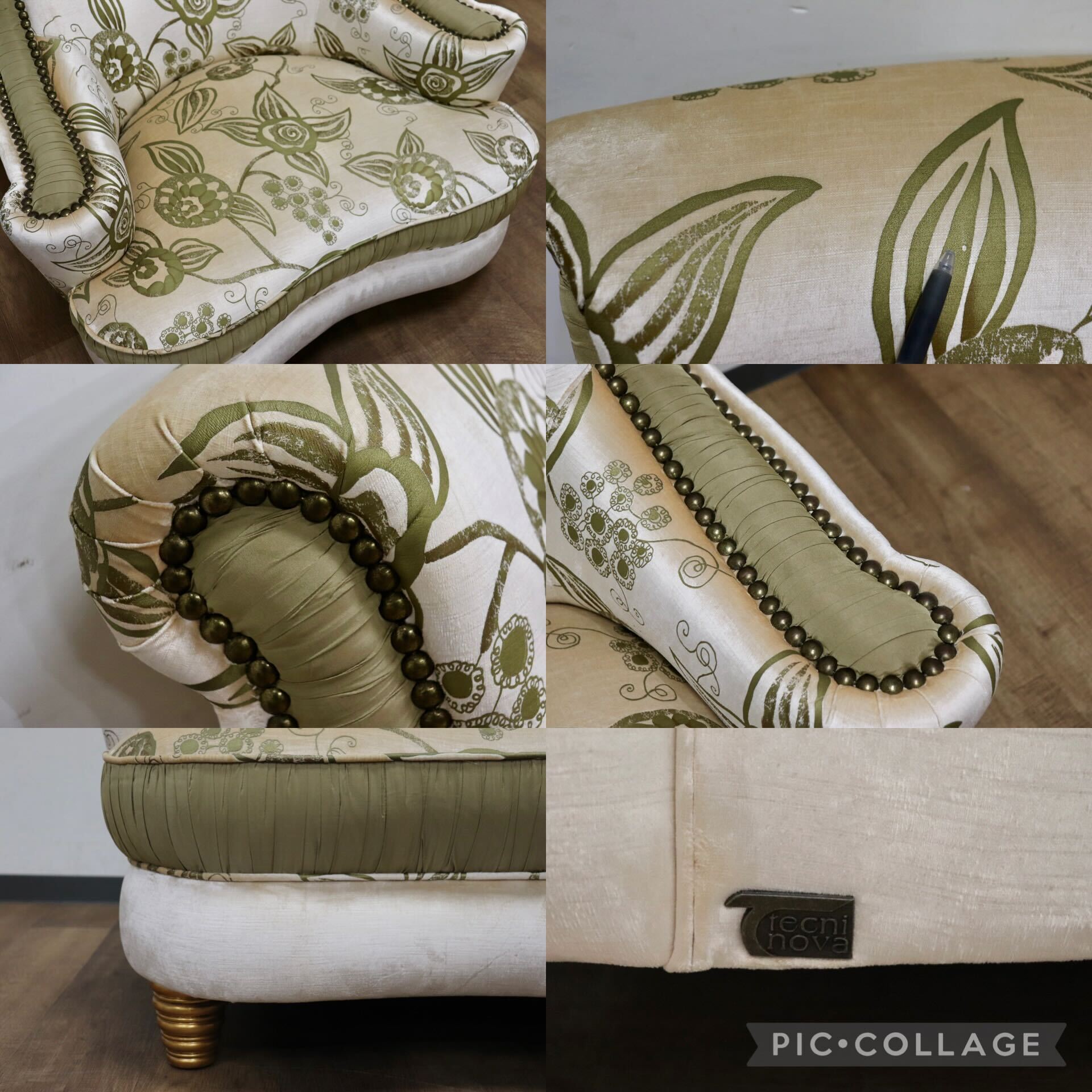 GMHH491A○tecni nova / テクニノーヴァ 1人掛けソファ シングルソファ スペイン製 ユーロカーサ取扱い ラグジュアリーモダン 最高級