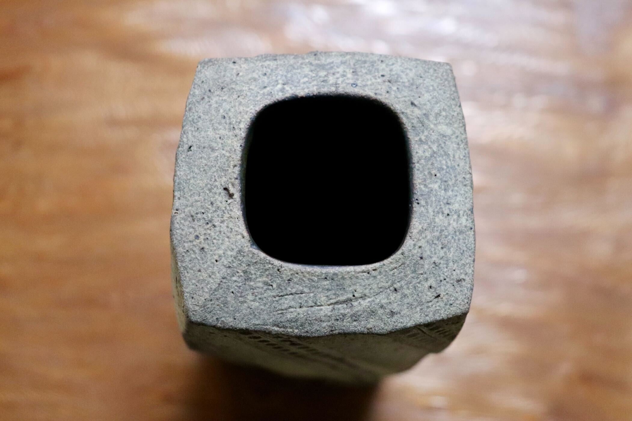 GMIO521◯市野悟窯 丹波焼 花入 花生 一輪挿し 伝統工芸 丹波篠山 未使用