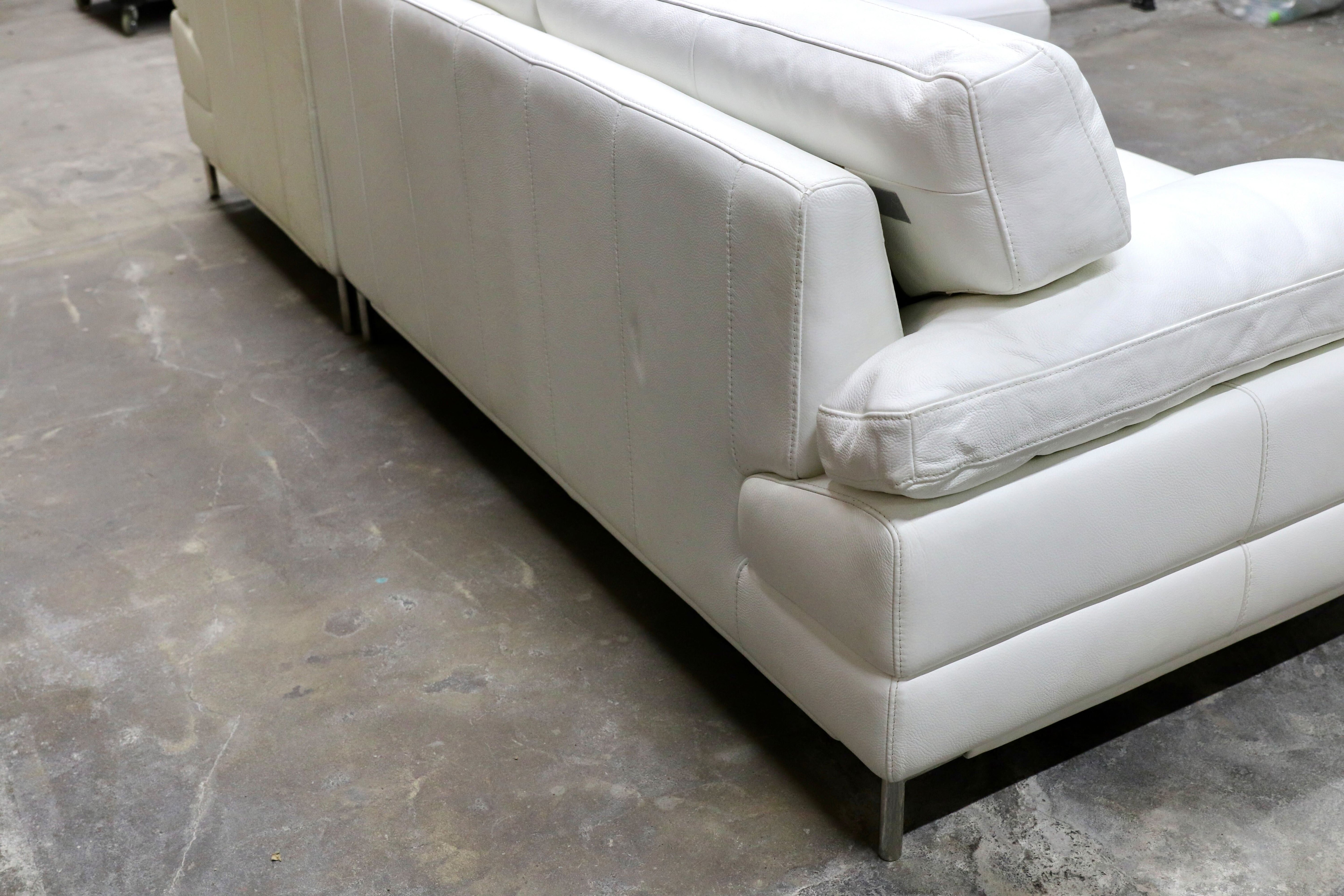 GMIK643○KELVIN GIORMANI / ケルビンジョルマーニ 本革 レザー カウチソファ ドイツ スタイリッシュモダン 最高級 約80万