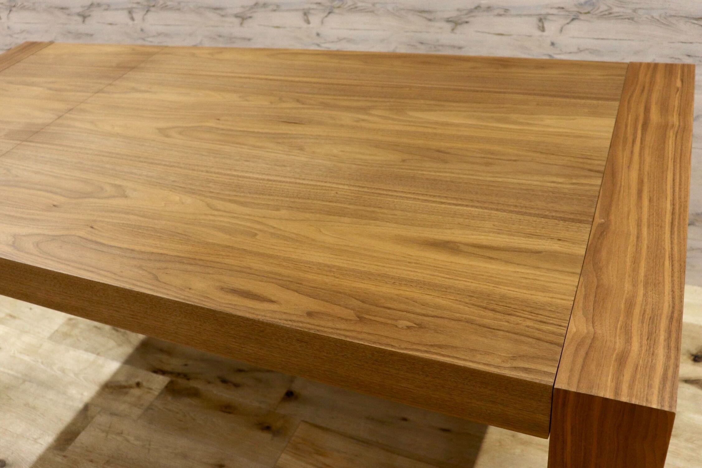 GMHF39○songdream / ソングドリーム CECILIO セシリオ ダイニングテーブル エクステンション 伸長式 ウォールナット 定価約13.6万 展示品