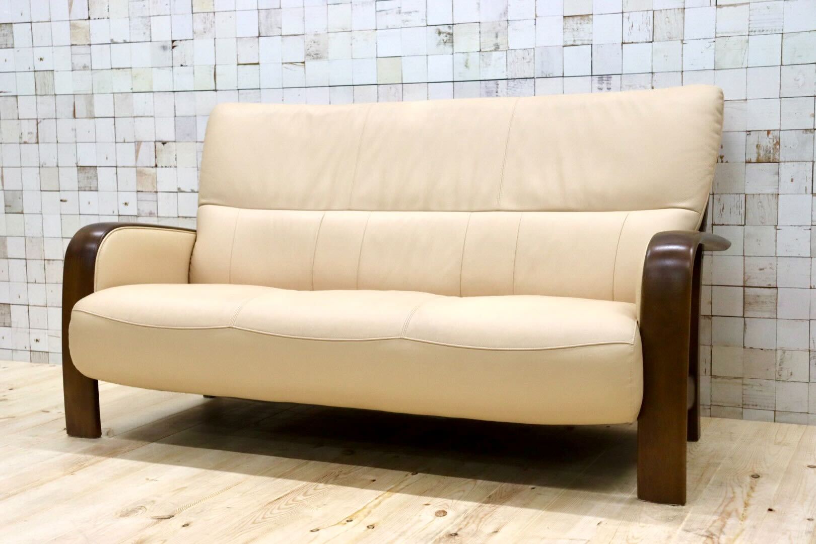 GMGS194○Chitano / チターノ 3人掛けソファ トリプルソファ 長椅子 本  