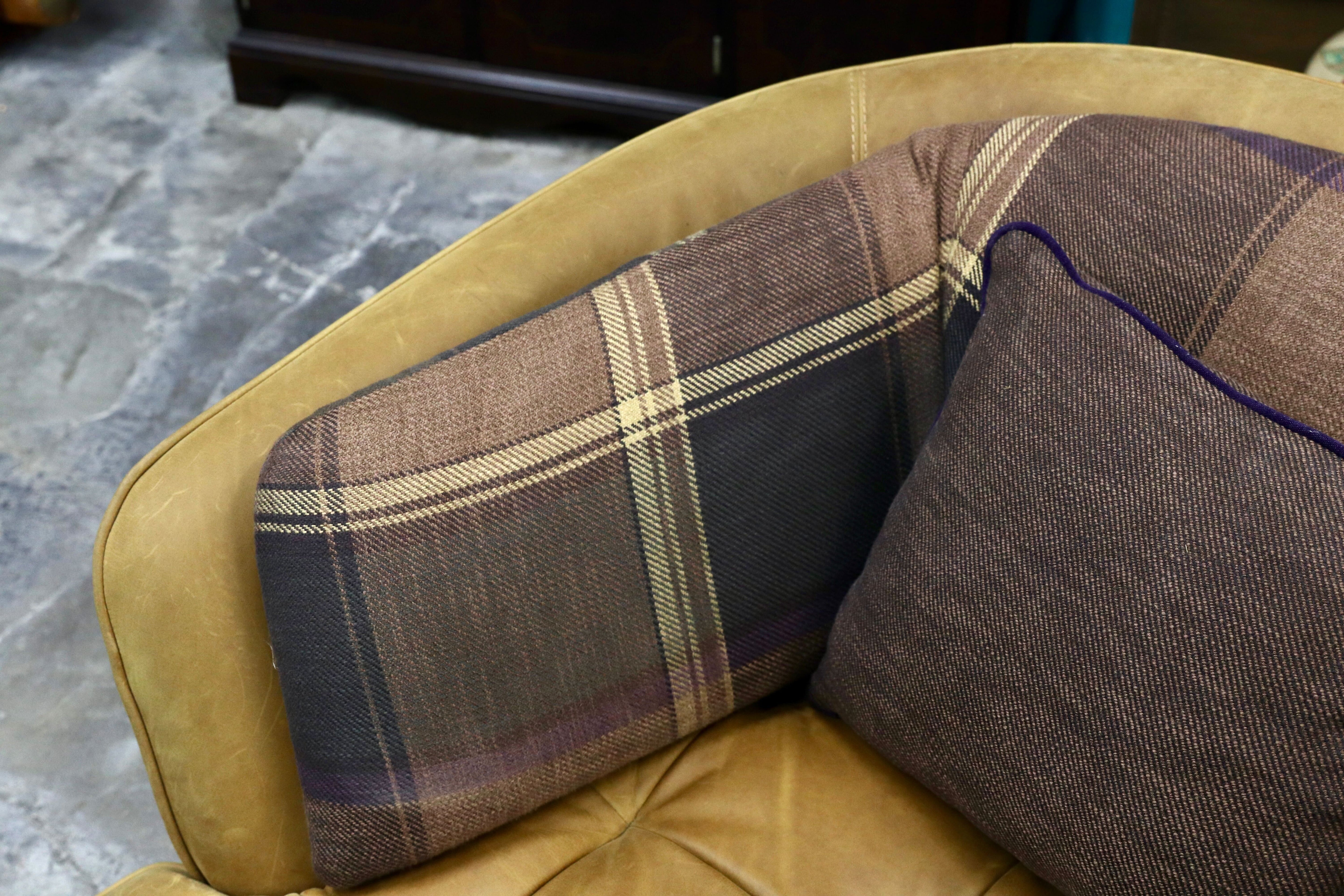 GMIK652A○tabu Leather Works / タブレザーワークス OPIAM sofa 1P オピアムソファ 1人掛けソファ シングルソファ 本革 レザー 定価20.9万