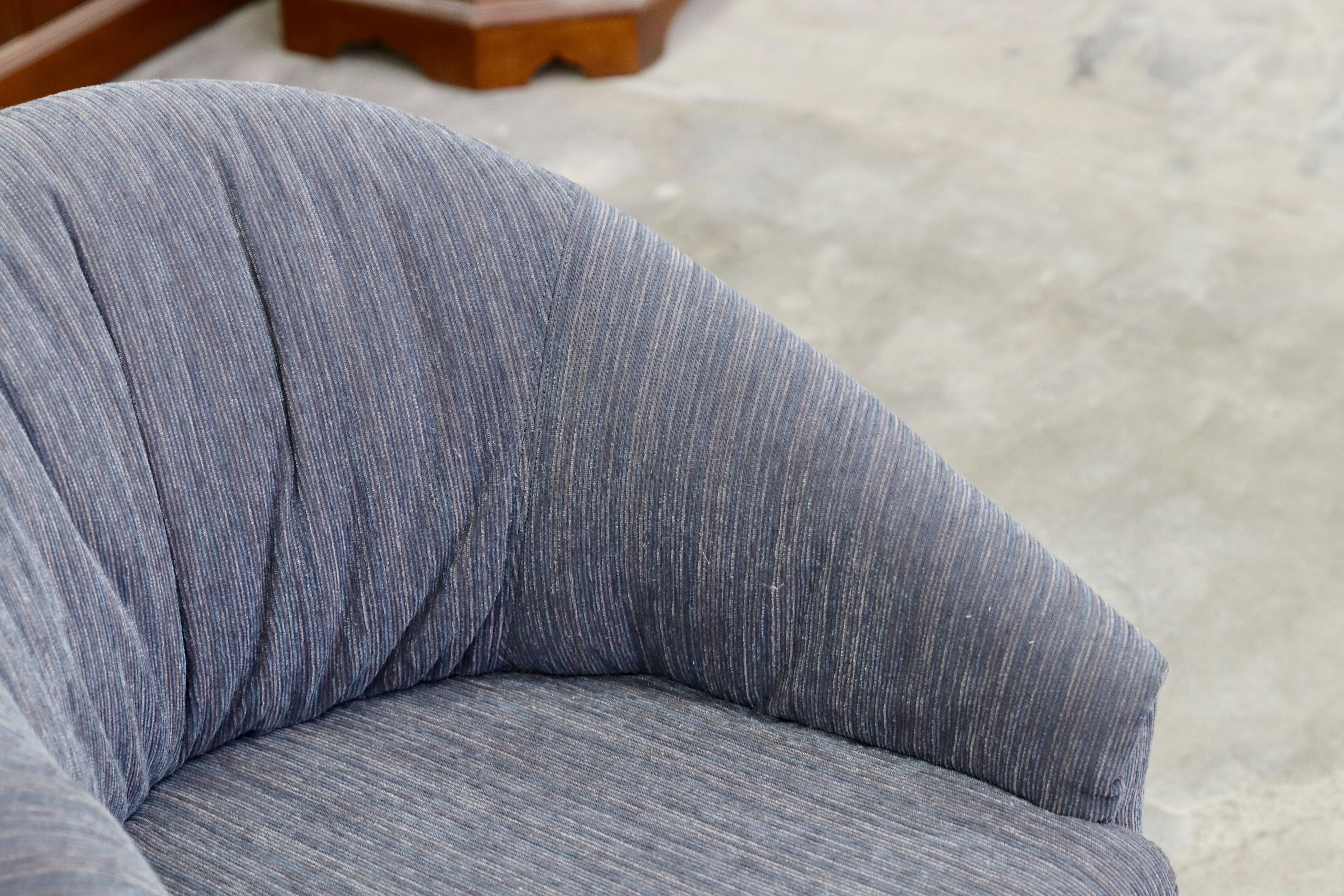 GMHH297C○HUKLA / フクラ ファブリック ラウンジチェア オフィス 書斎 チェア 1人掛けソファ レトロモダン レトロポップ