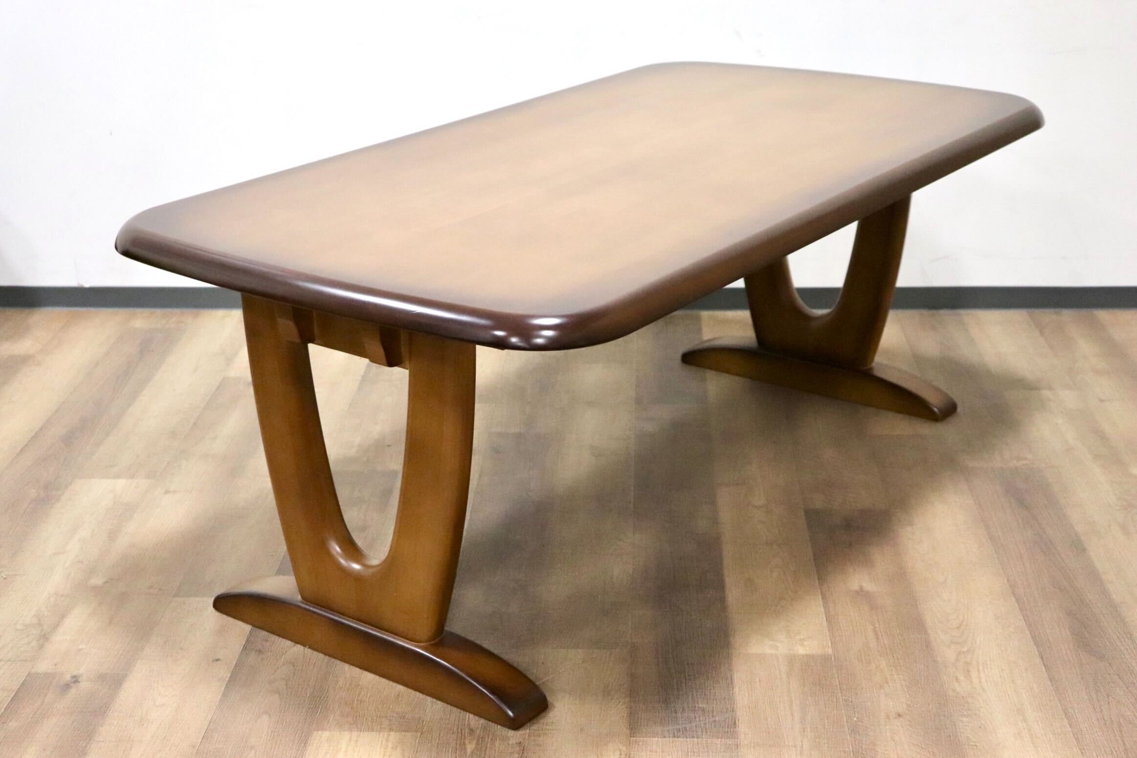 GMFK869○和モダン ダイニングテーブル 食卓テーブル 作業台 天然木 レトロ カントリー 検) karimoku 飛騨産業 浜本工芸