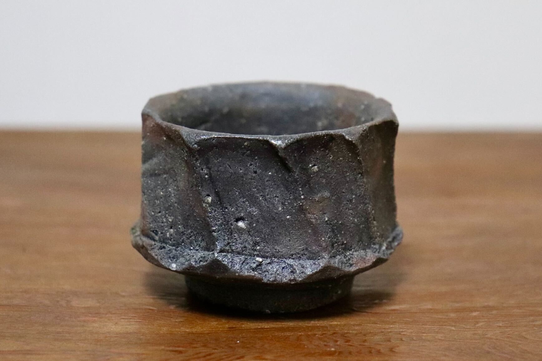 GMIO511C◯市野悟窯 丹波焼 ぐい呑み 酒器 陶器 市野哲次 伝統工芸 丹波篠山 未使用