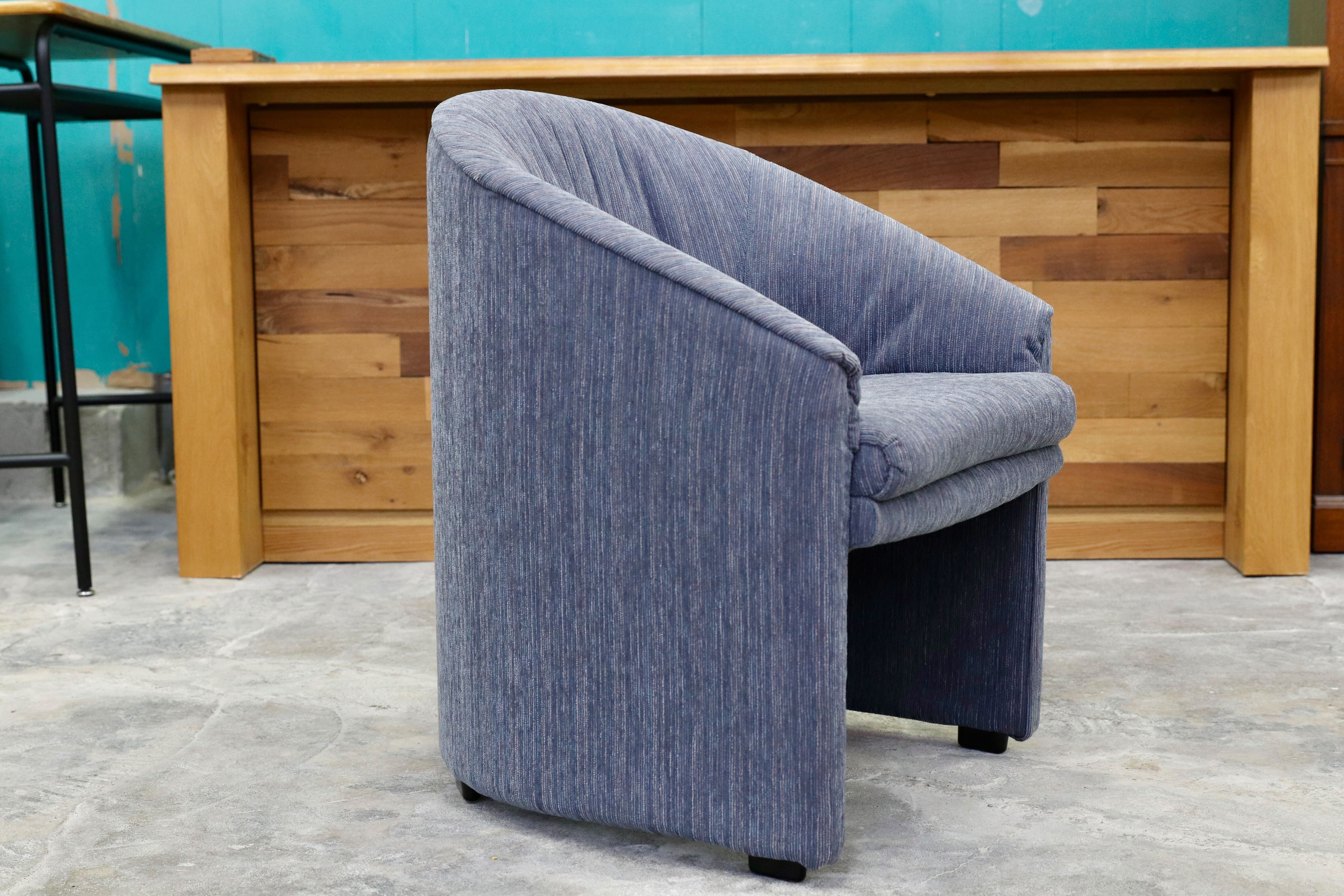 GMHH297E○HUKLA / フクラ ファブリック ラウンジチェア オフィス 書斎 チェア 1人掛けソファ レトロモダン レトロポップ