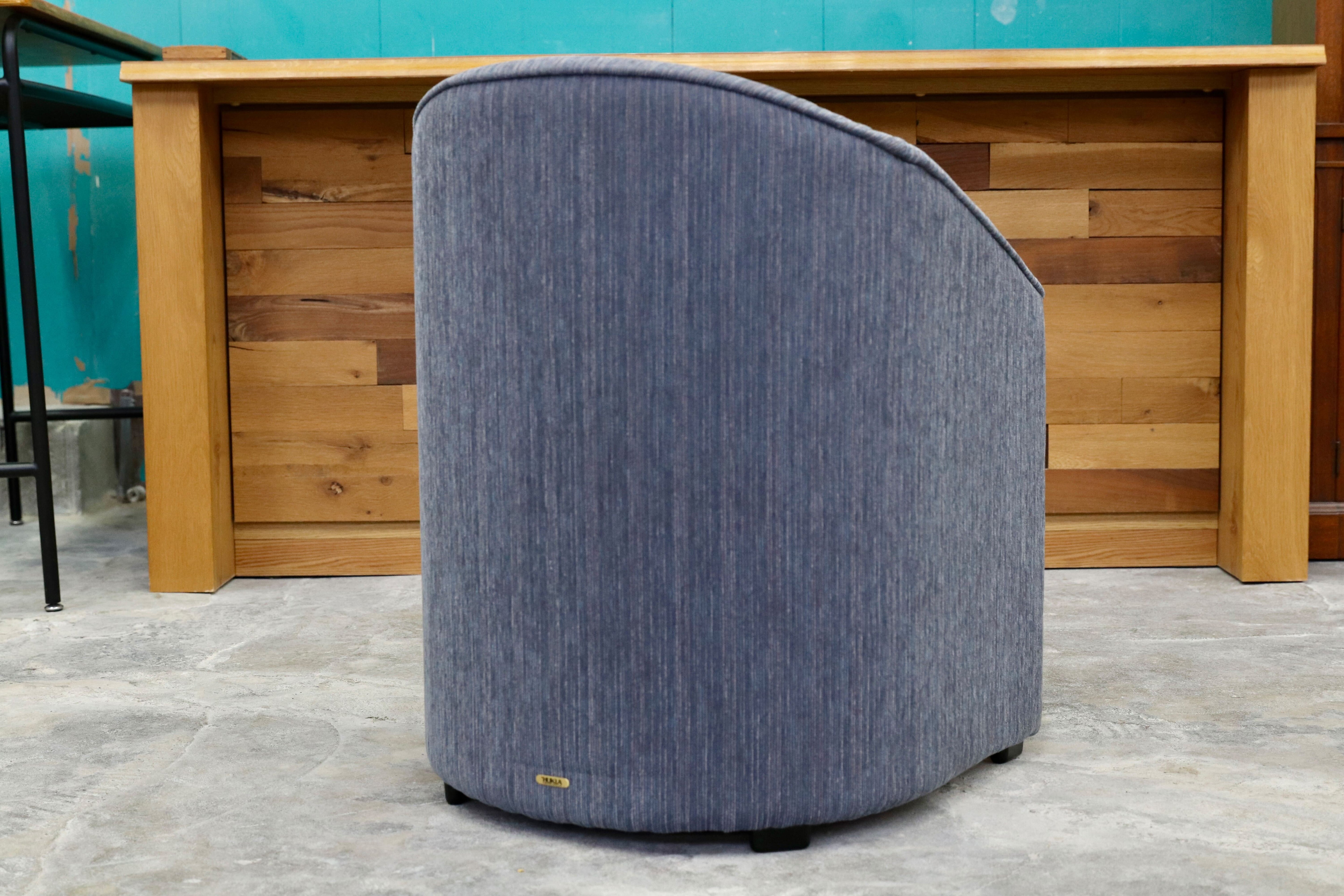 GMHH297E○HUKLA / フクラ ファブリック ラウンジチェア オフィス 書斎 チェア 1人掛けソファ レトロモダン レトロポップ