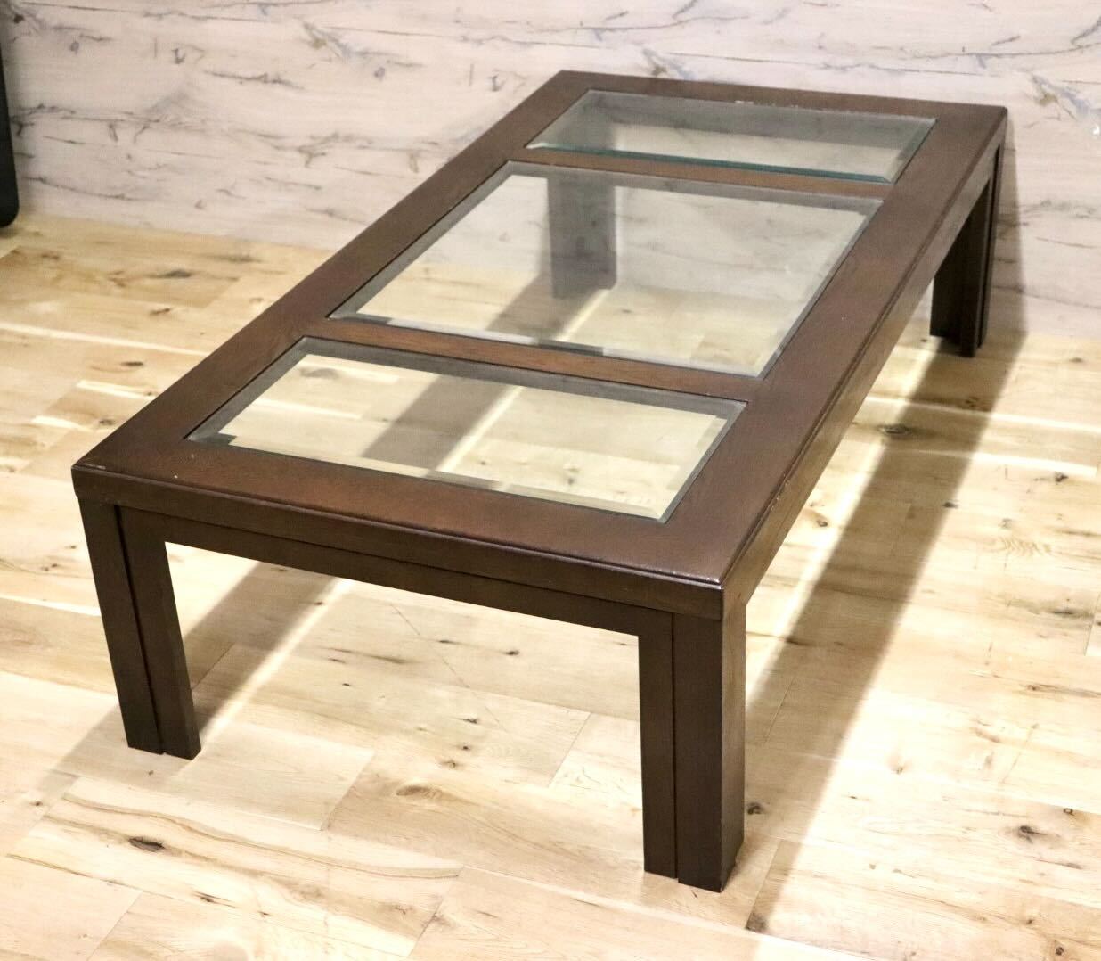 GMFN320○domani / ドマーニ Morganton モーガントン センターテーブル リビングテーブル 応接 カリモク最高峰 定価約17万