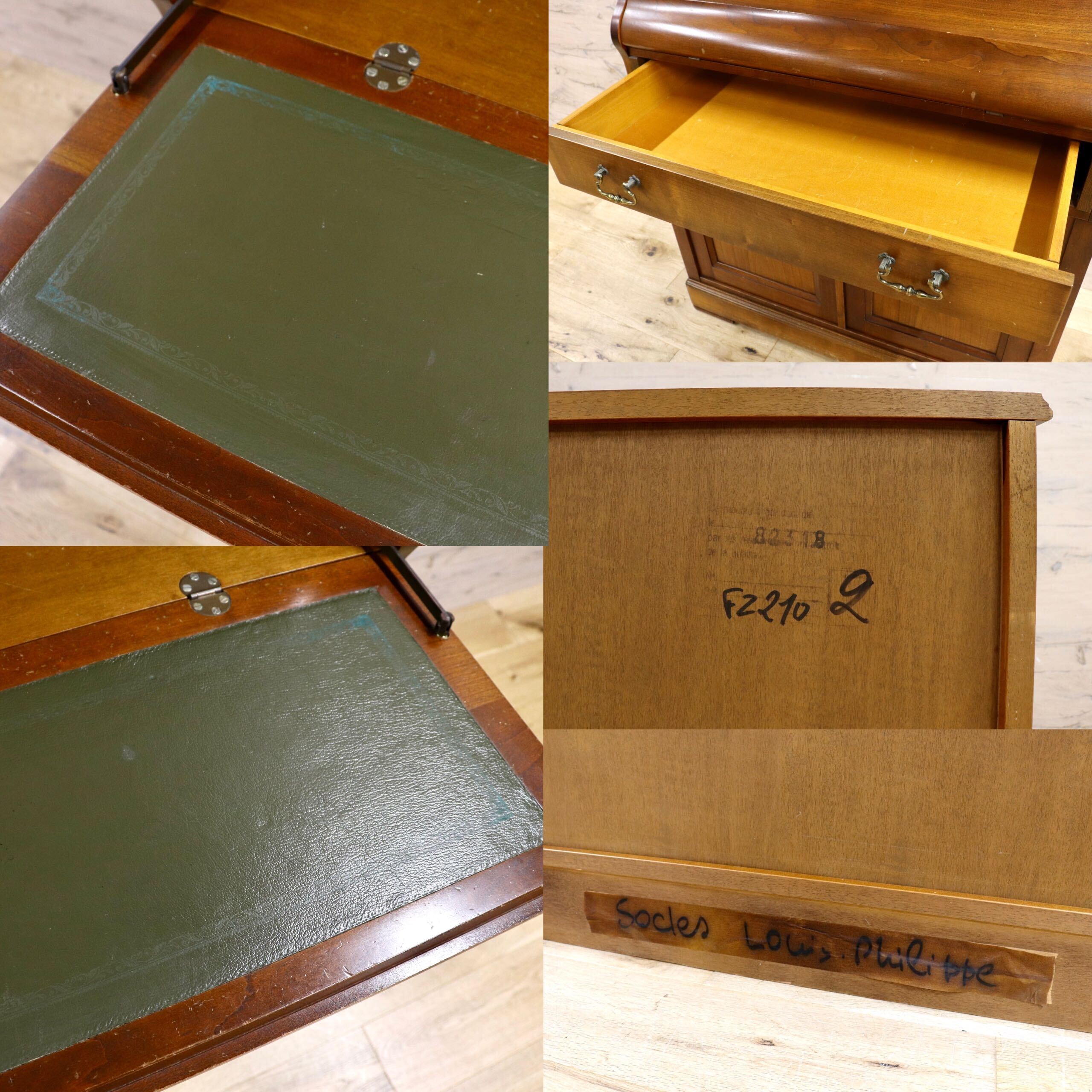 GMIS193○Grange / グランジ ライティングビューロー デスク クラシック 店舗什器 机 ヴィンテージ アンティーク ヨーロッパ フランス 稀少