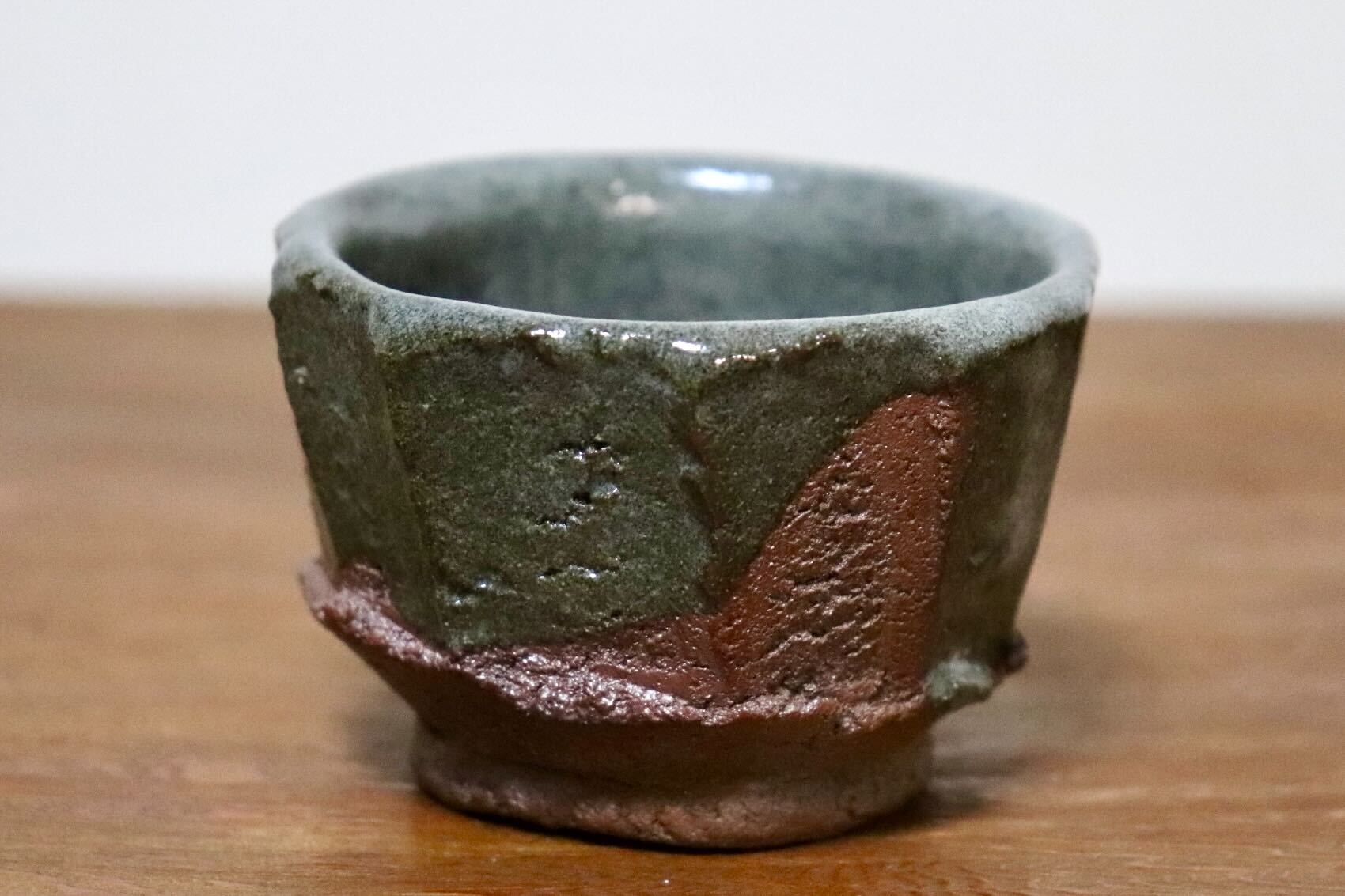 GMIO511E◯市野悟窯 丹波焼 ぐい呑み 酒器 陶器 市野哲次 伝統工芸 丹波篠山 未使用