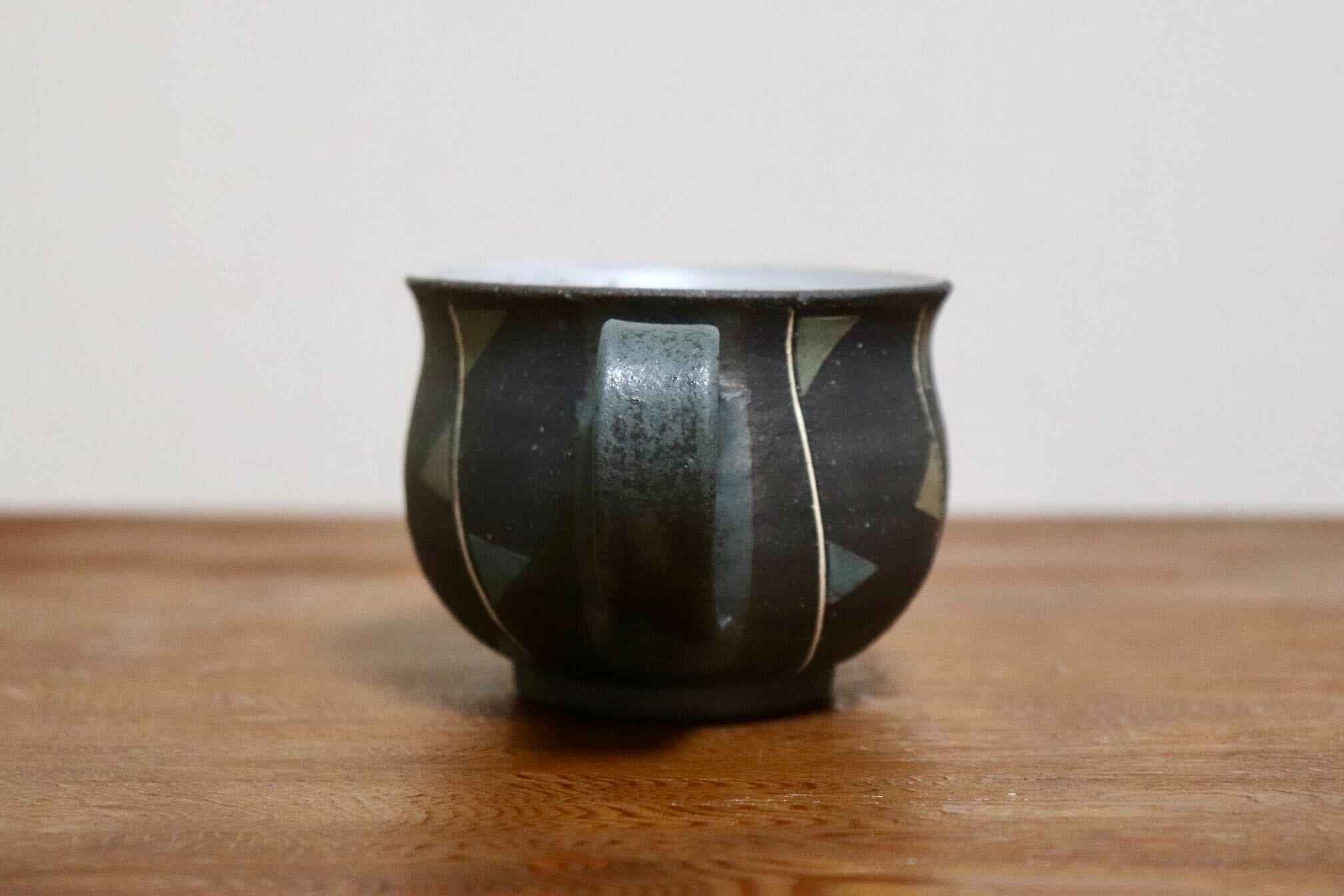 GMIO510B◯市野悟窯 市野哲次 丹波焼 ティーカップ 陶器 丹波篠山 伝統工芸 未使用