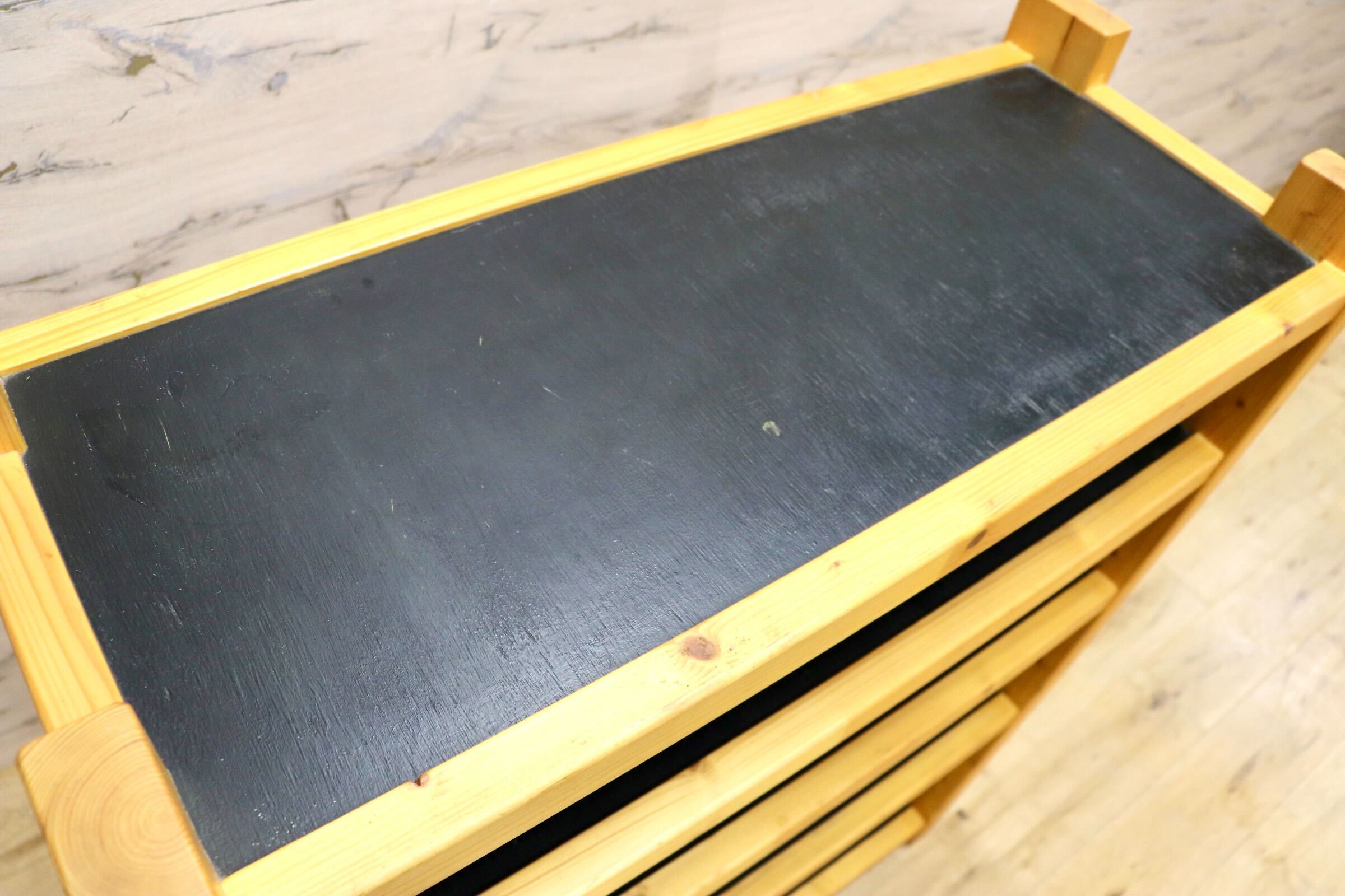 GMIH62○ナチュラル シューズラック オープンウッドラック 5段 木製 飾り棚 シェルフ キッチンラック フリーラック ディスプレイラック