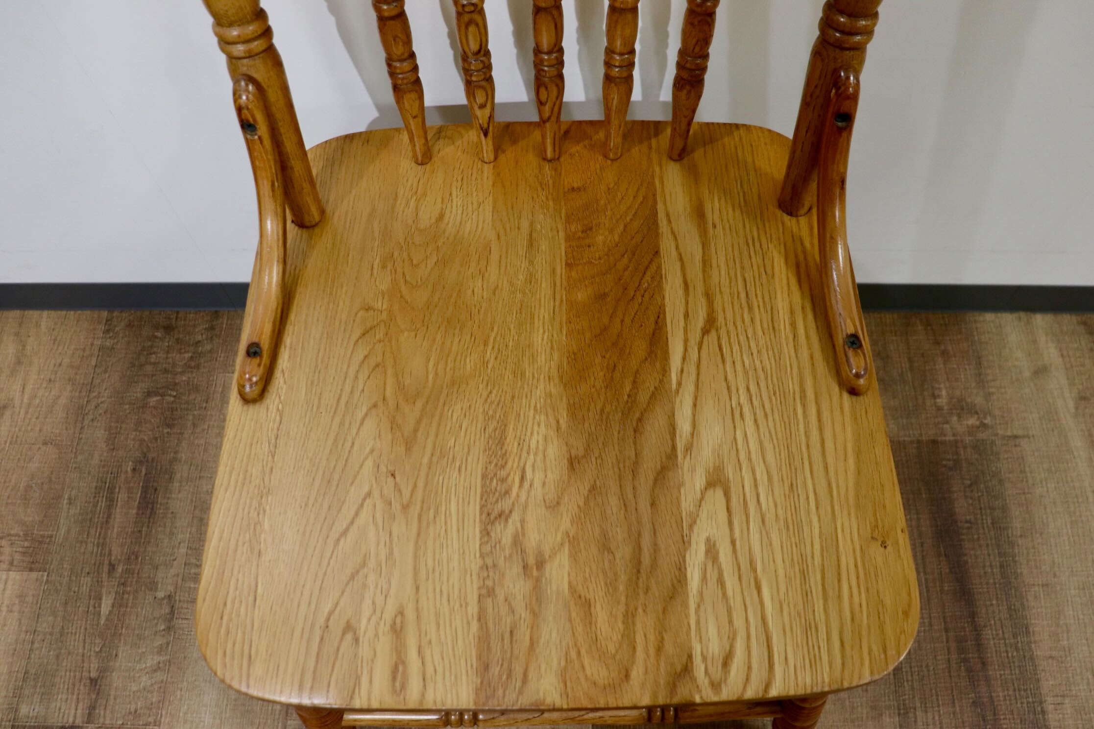 GMHH344D○Shin Lee / シンリー ダイニングチェア 食卓椅子 ハイバック オーク材 彫刻 カントリーアンティーク IDC大塚家具