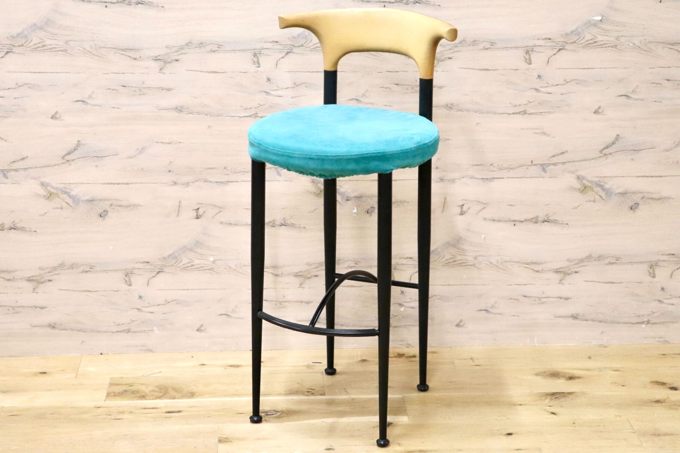 GMIS880A○モダン 北欧スタイル カウンターチェア バースツール ダイニングチェア ハイスツール スチールフレーム カバーリング