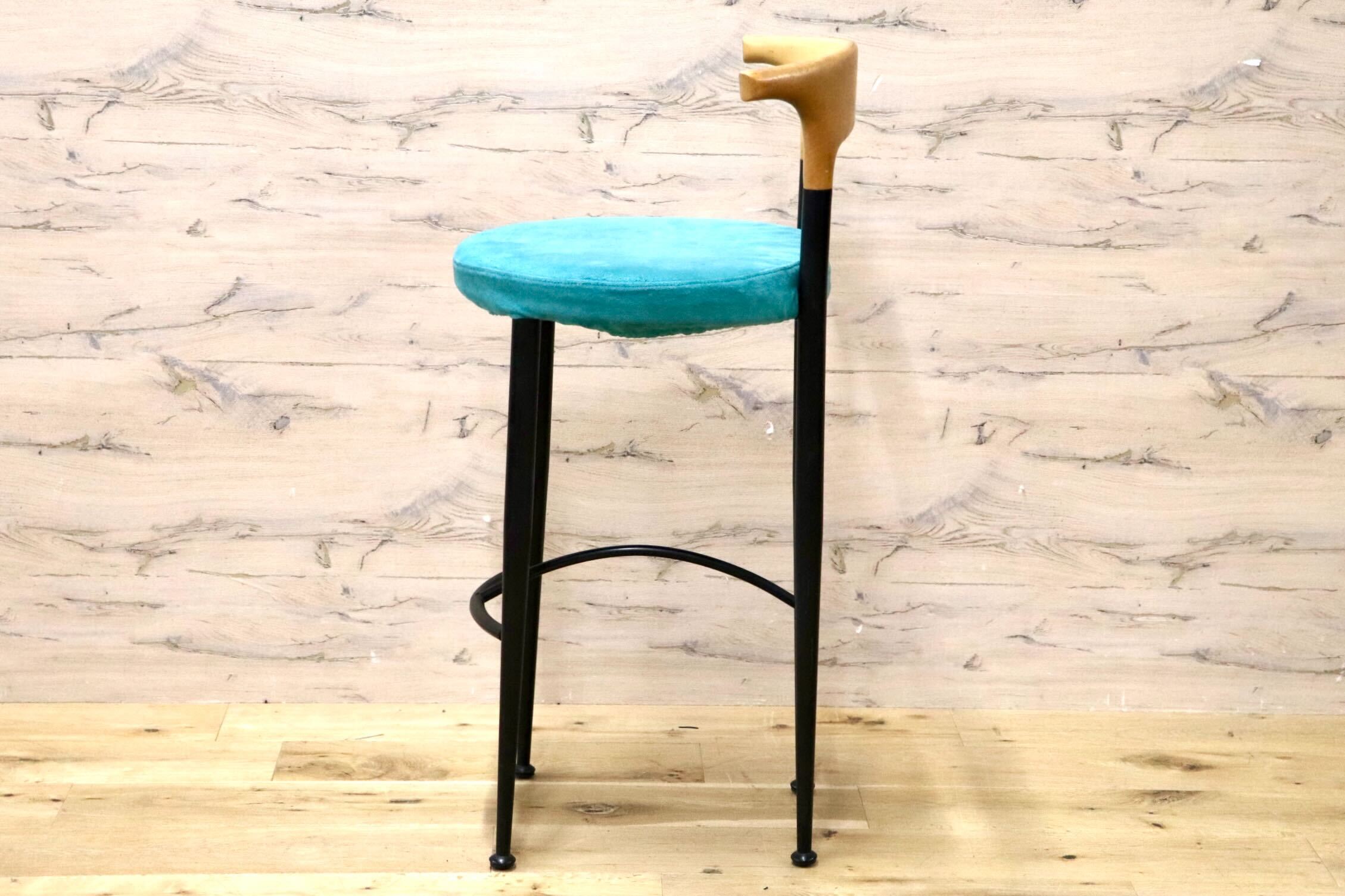 GMIS880A○モダン 北欧スタイル カウンターチェア バースツール ダイニングチェア ハイスツール スチールフレーム カバーリング