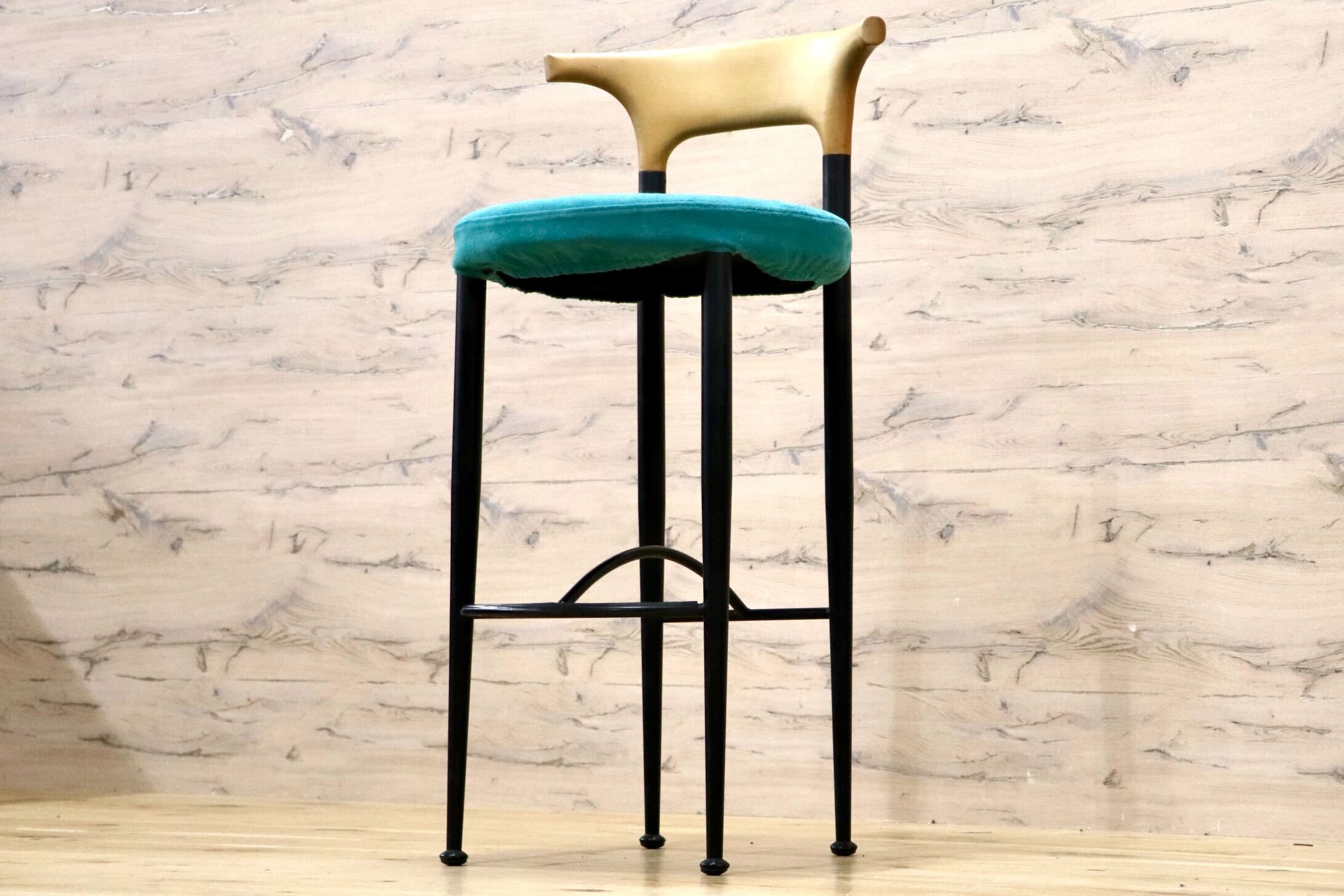 GMIS880A○モダン 北欧スタイル カウンターチェア バースツール ダイニングチェア ハイスツール スチールフレーム カバーリング