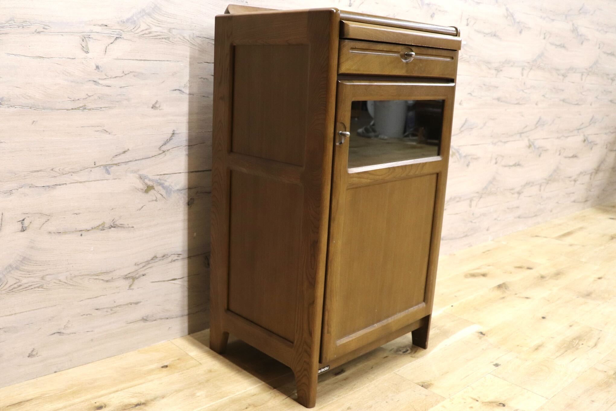 GMGH520○karimoku / カリモク Tell台 電話台 FAX台 キャビネット サイドキャビネット リビング収納 小物入れ コロニアル 国産家具