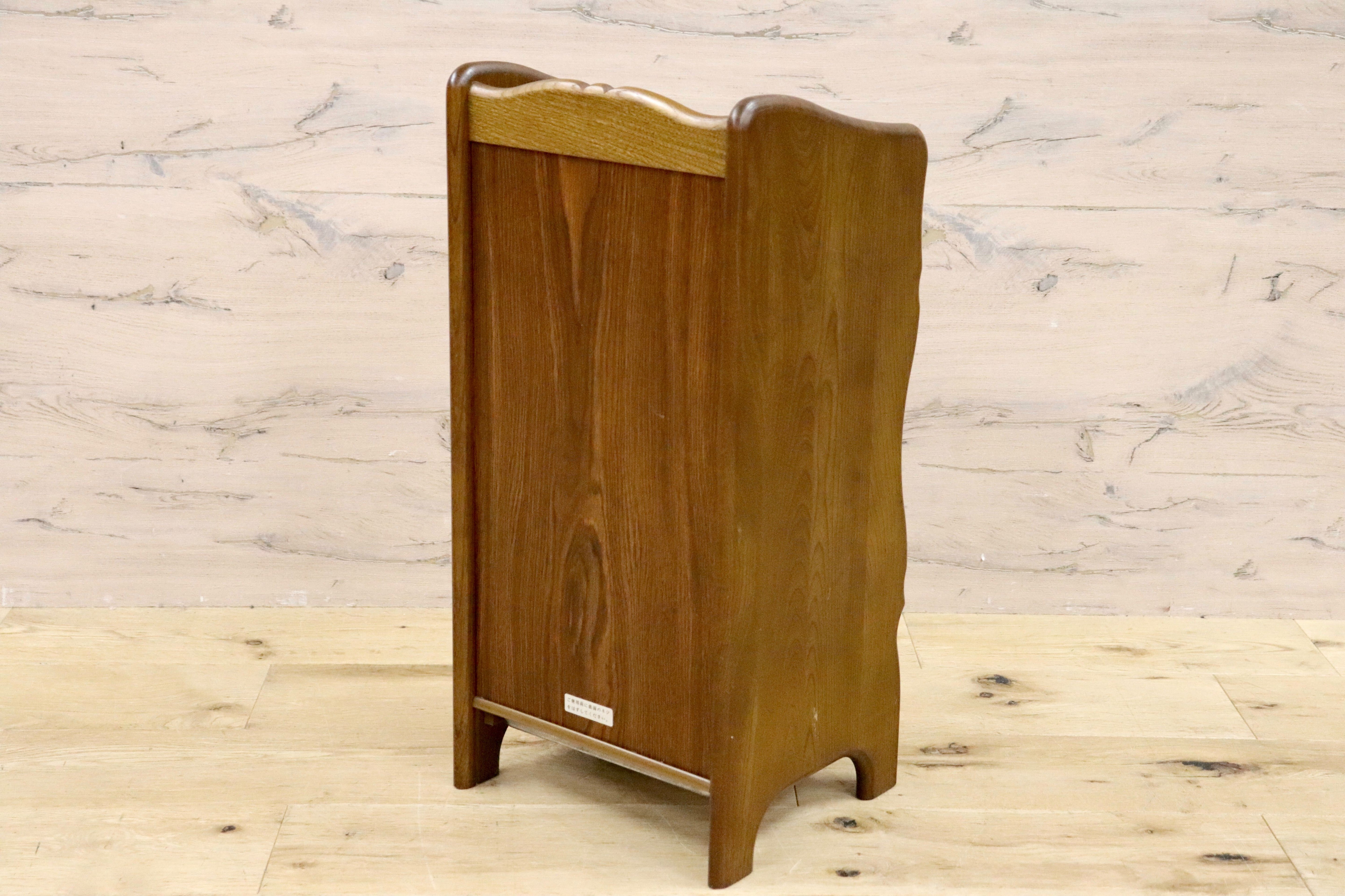 GMHS147A○karimoku / カリモク 傘立て アンブレラスタンド 玄関収納 エントランス 木製 天然木 レトロ モダン