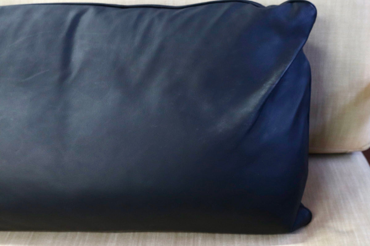 GMGS206K○arflex/アルフレックス A・SOFA A CUSHION 01 クッション 本革 牛革 ブラック 黒 純正 約15万