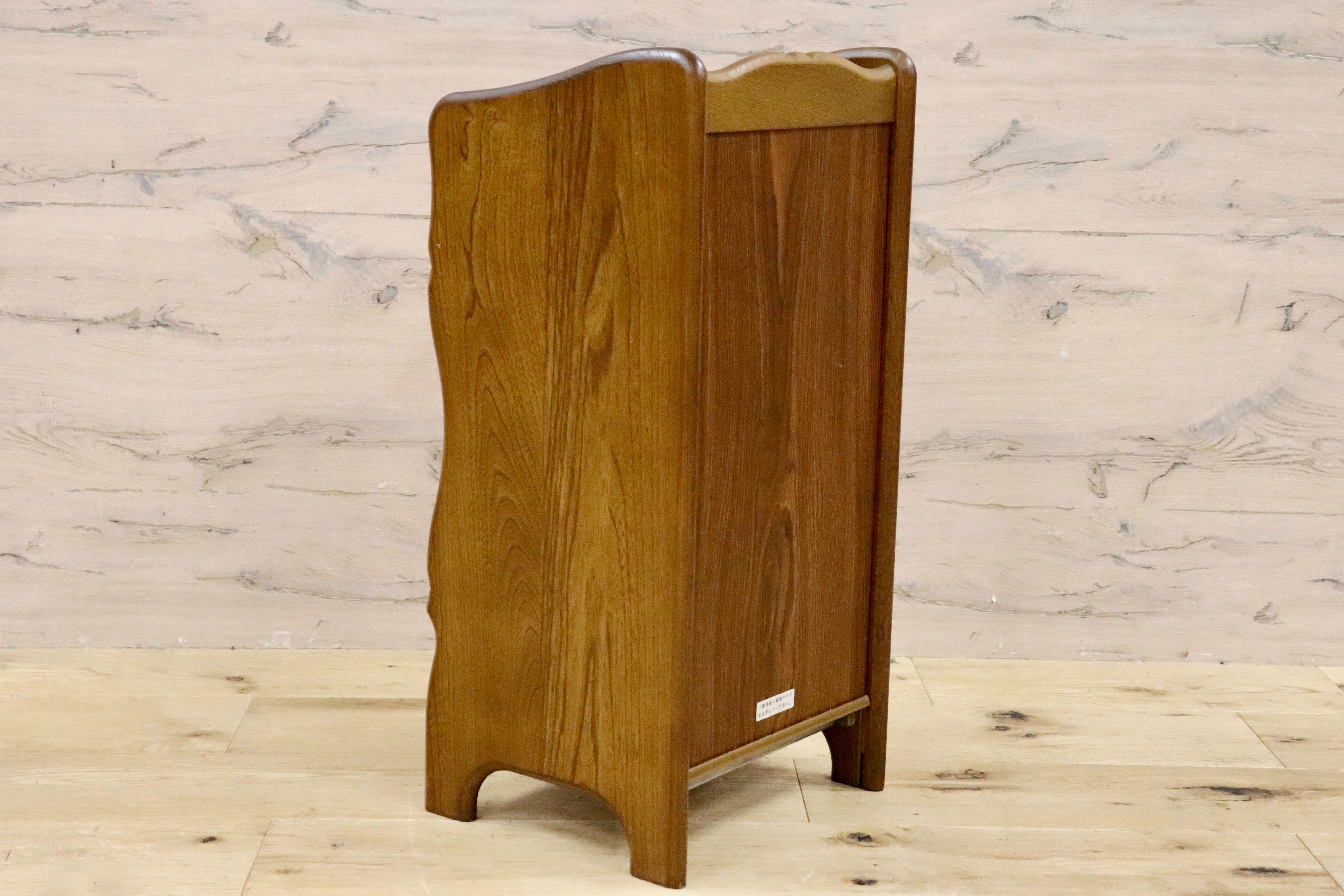 GMHS147A○karimoku / カリモク 傘立て アンブレラスタンド 玄関収納 エントランス 木製 天然木 レトロ モダン