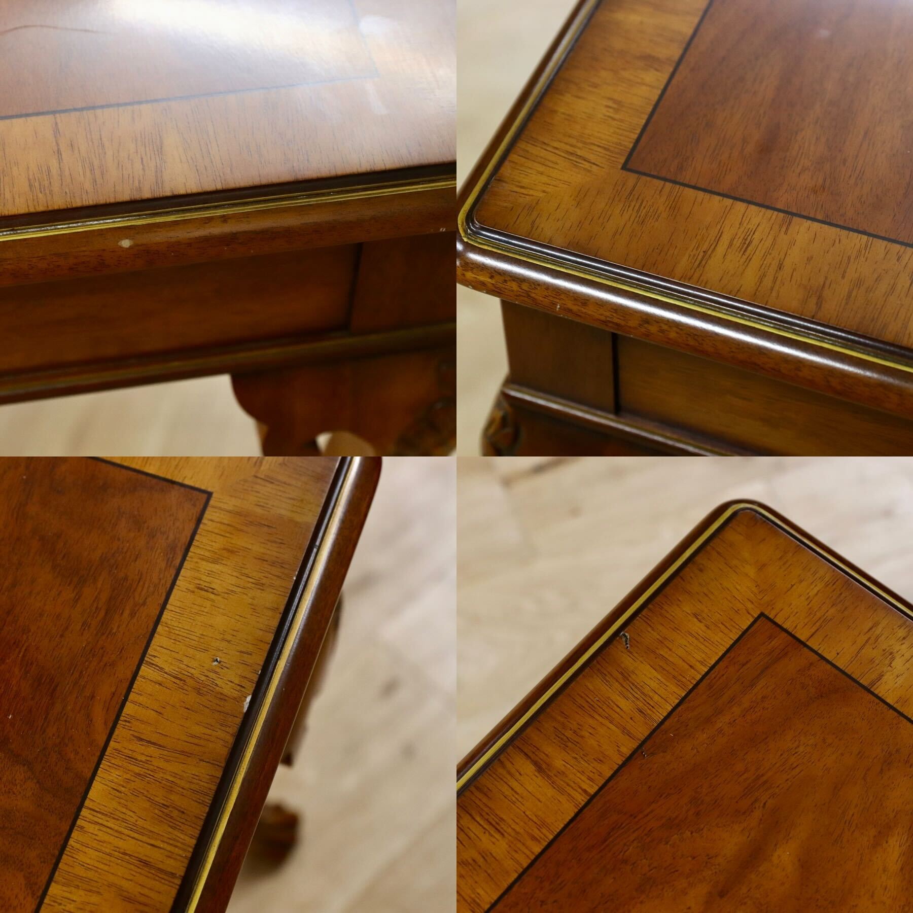 GMHS225○DREXEL HERITAGE / ドレクセルヘリテイジ サイトテーブル コーヒーテーブル 花台 飾り台 クラシック ヴィンテージ 稀少