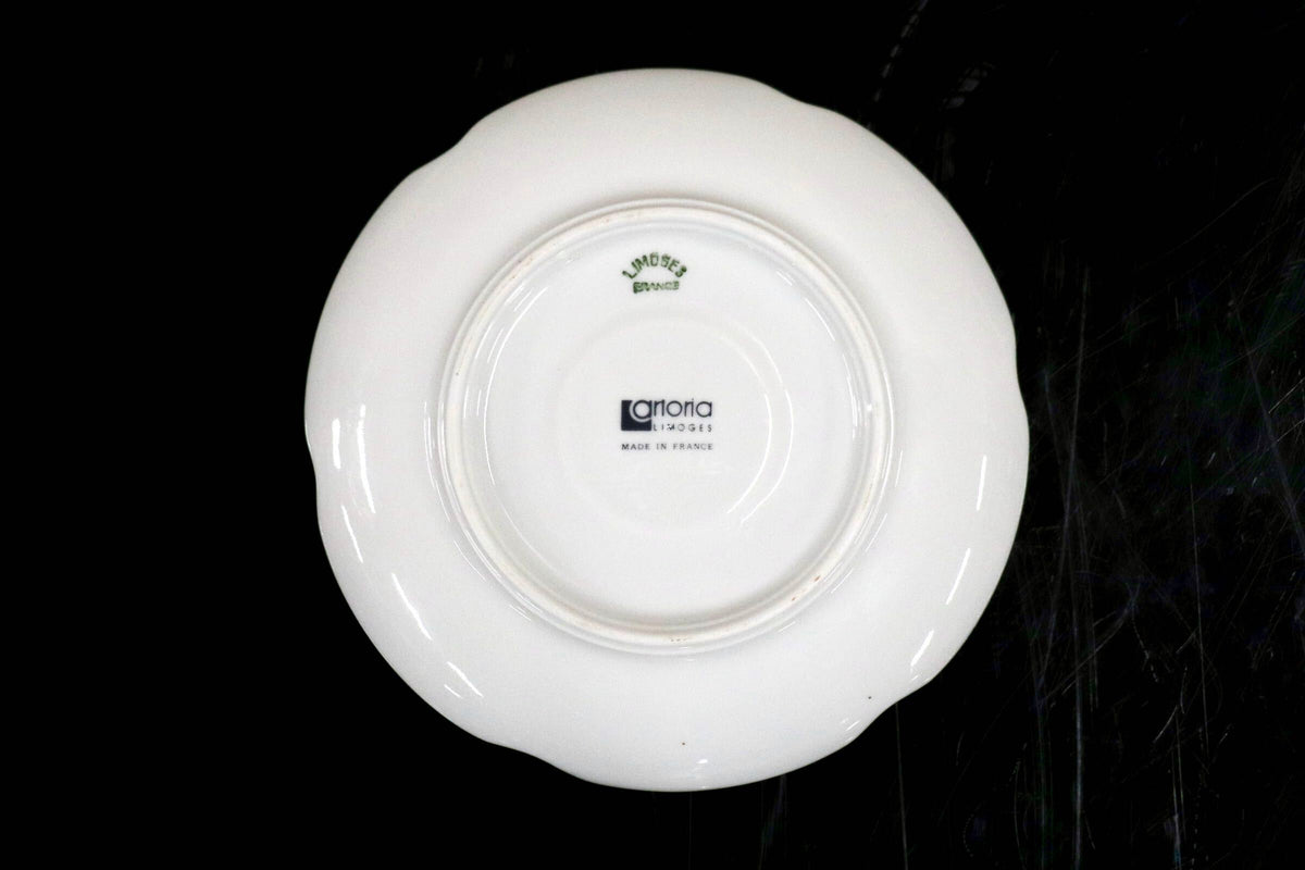 GMJH332BO◯Artoria Limoges / アルトリア リモージュ Baroque バロック シェイプ デミタスカップ&ソーサー 西洋 ヴィンテージ 廃盤