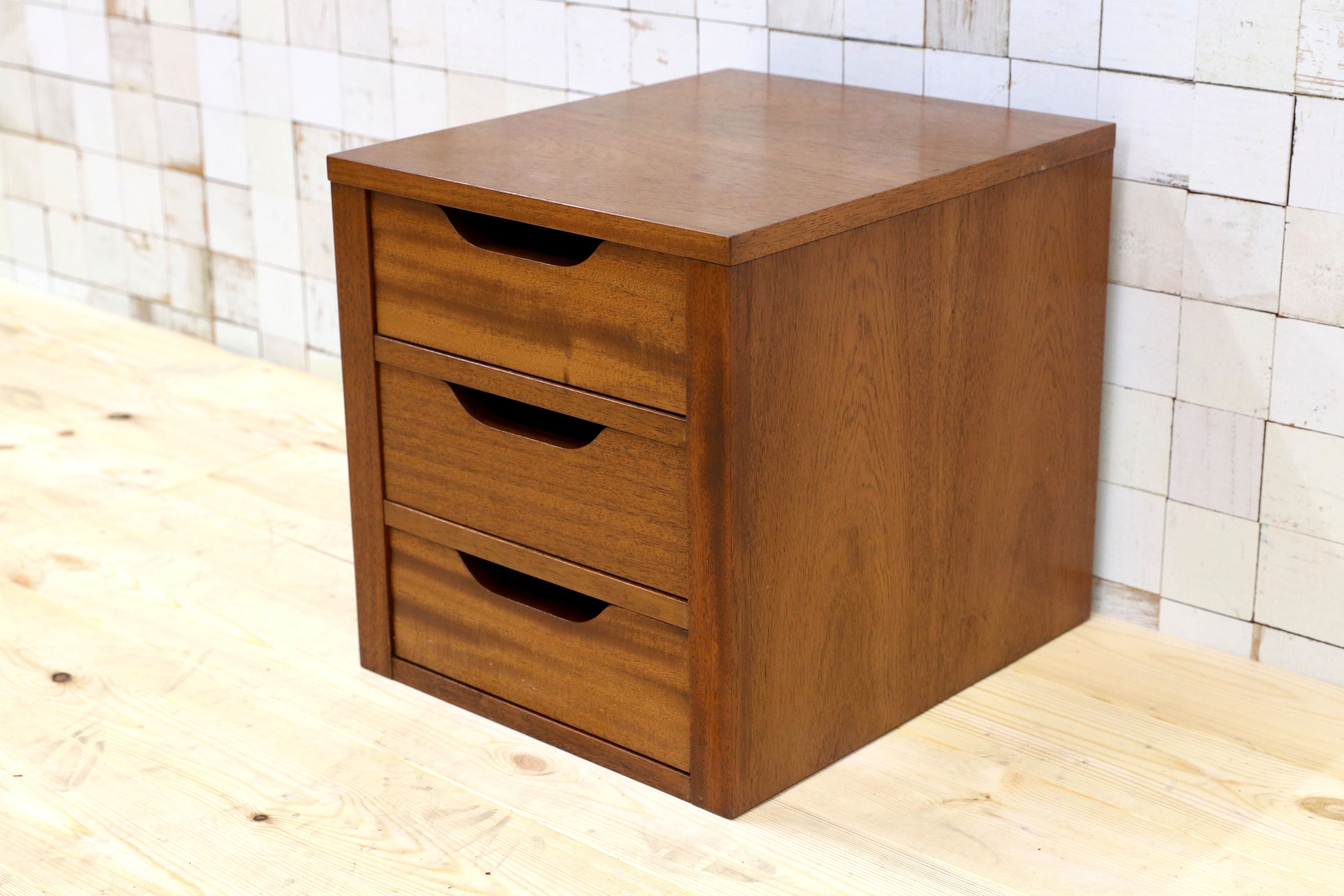 GMHS38○DREXEL HERITAGE / ドレクセルヘリテイジ ミニチェスト 子引き出し 収納家具 マホガニー オーク 無垢材 ヴィンテージ 稀少